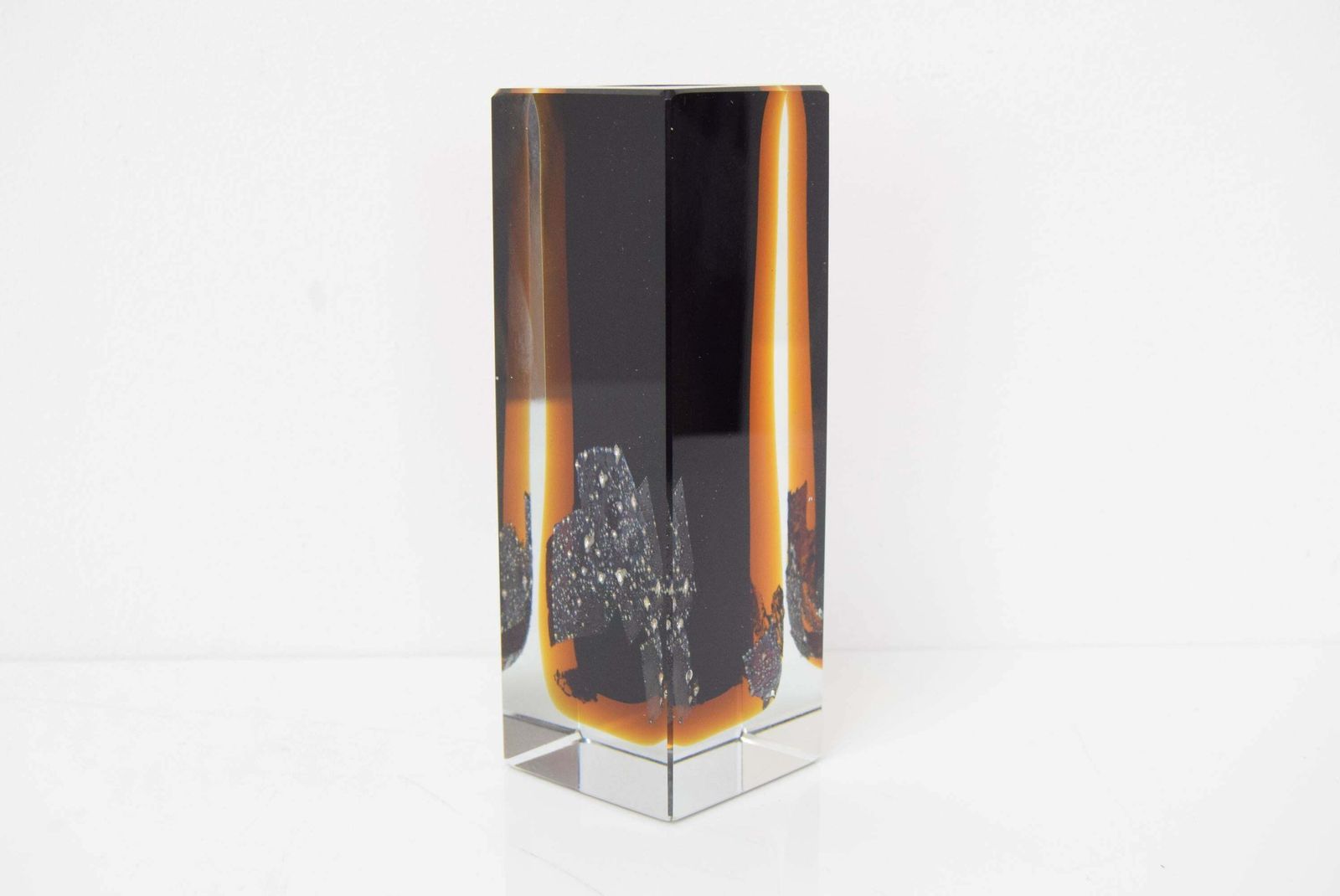 Rare Vintage Cut Vase,Designed By Pavel Hlava,"Night Sky",1950's. photo furniture