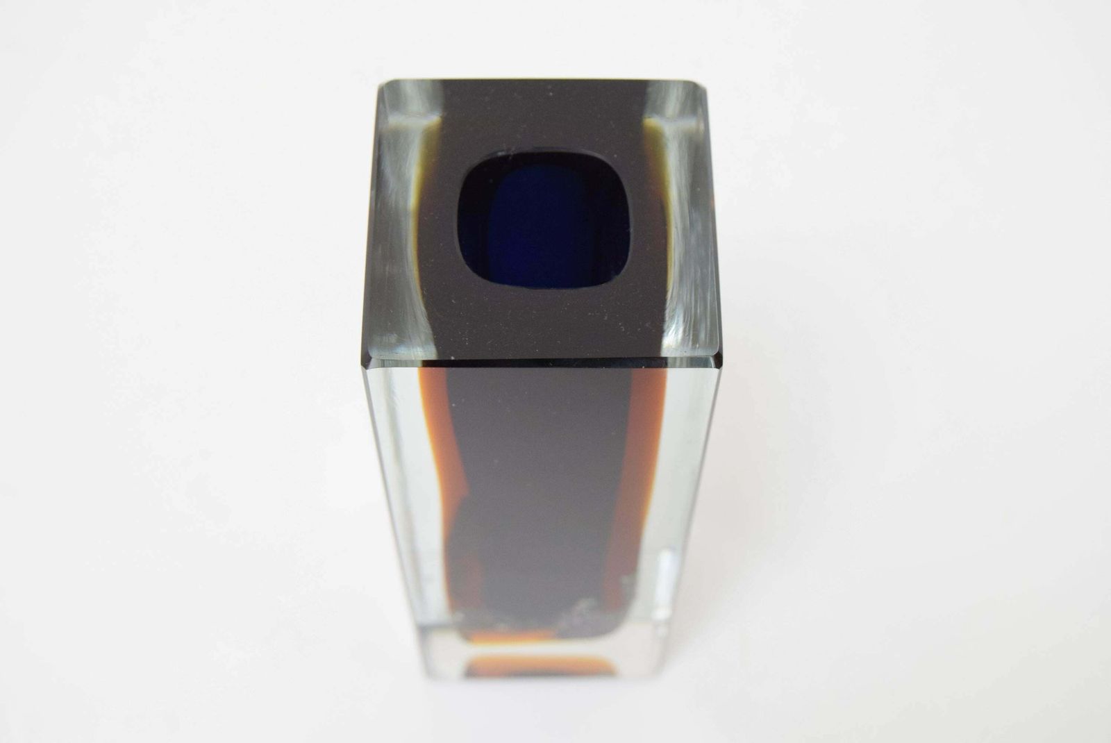 photo for sale Rare Vintage Cut Vase,Designed By Pavel Hlava,"Night Sky",1950's.
