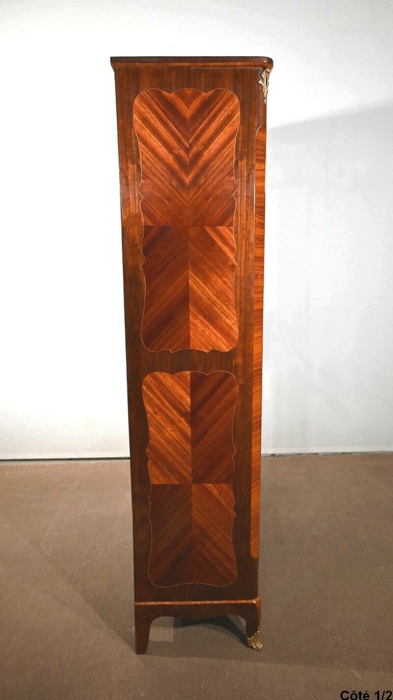 photo buy Bookcase In Rosewood And Indigenous, Louis XV Period – 18th Century