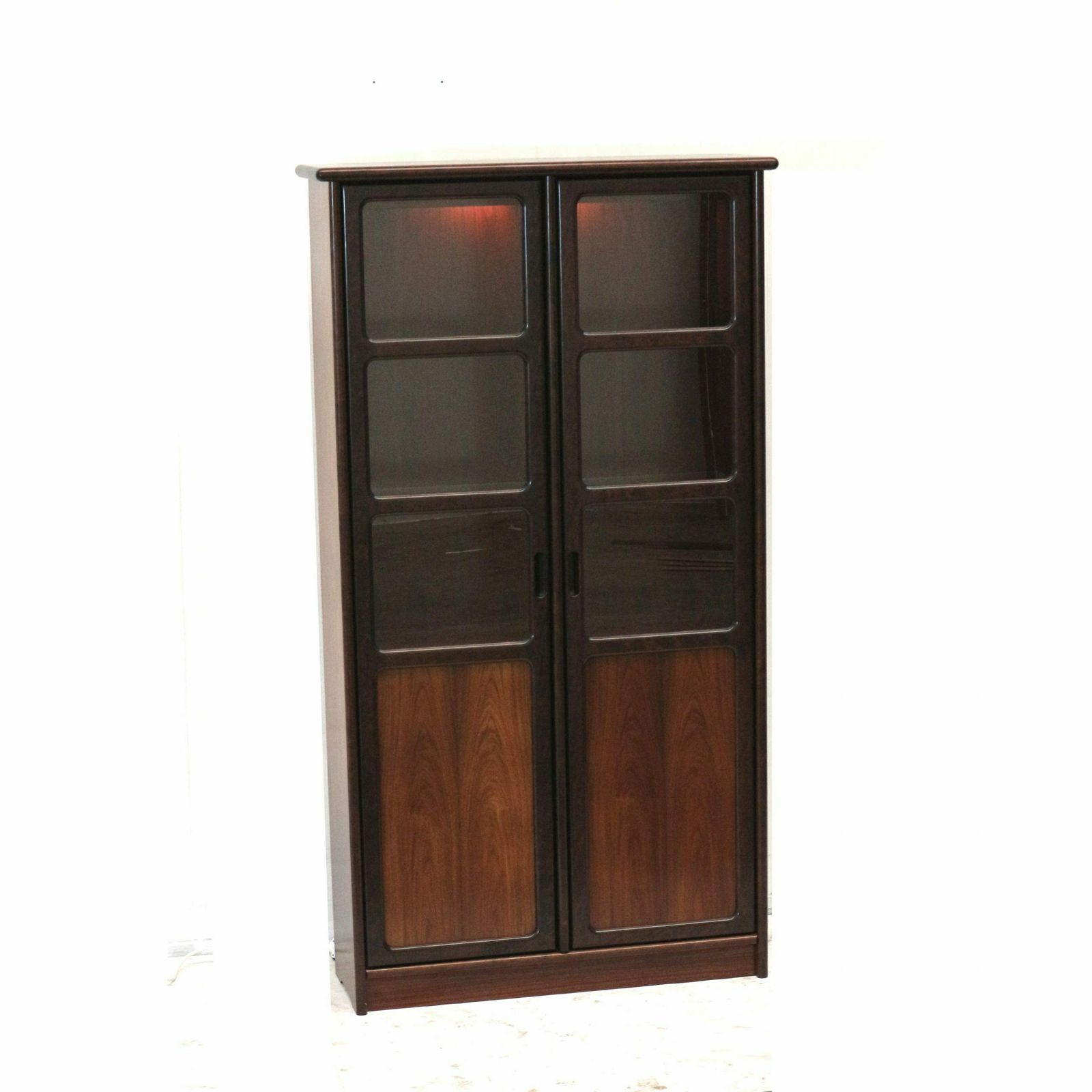Vintage Glass Cabinet / Display Cabinet By Dyrlund Made In The 1950s photo furniture