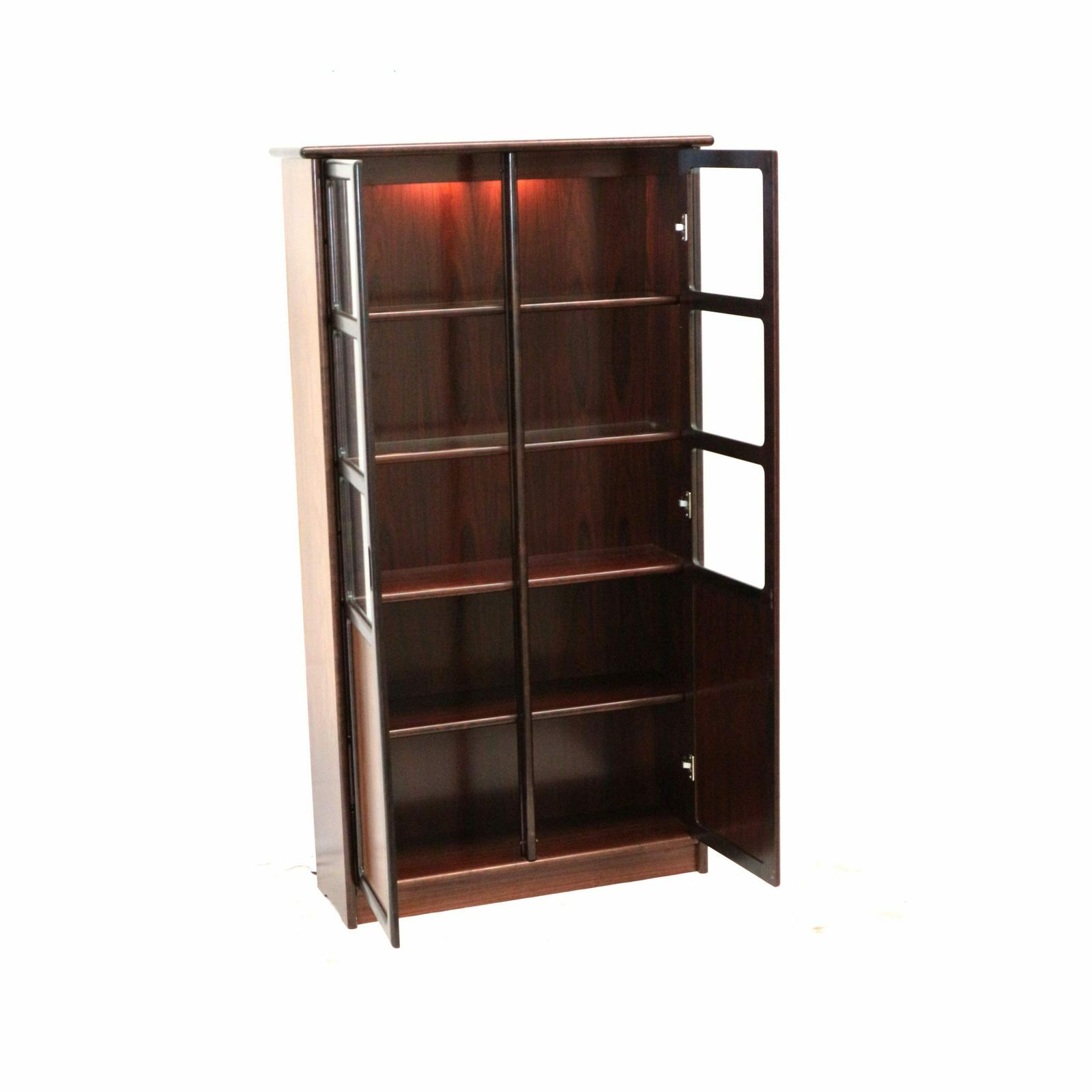 Vintage Glass Cabinet / Display Cabinet By Dyrlund Made In The 1950s photo vinterior