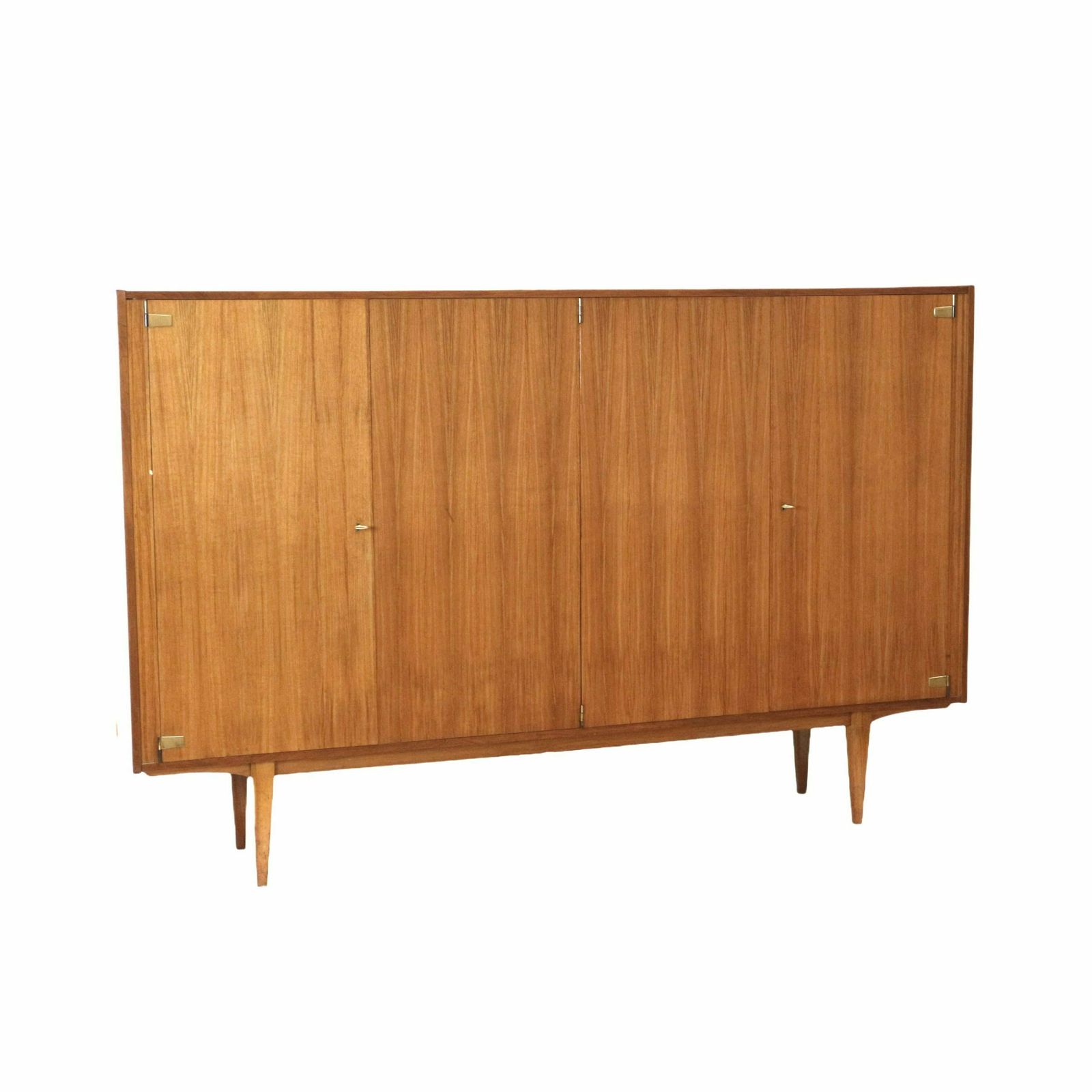 Large Vintage Rosewood Sideboard / Highboard Made In The 1960s