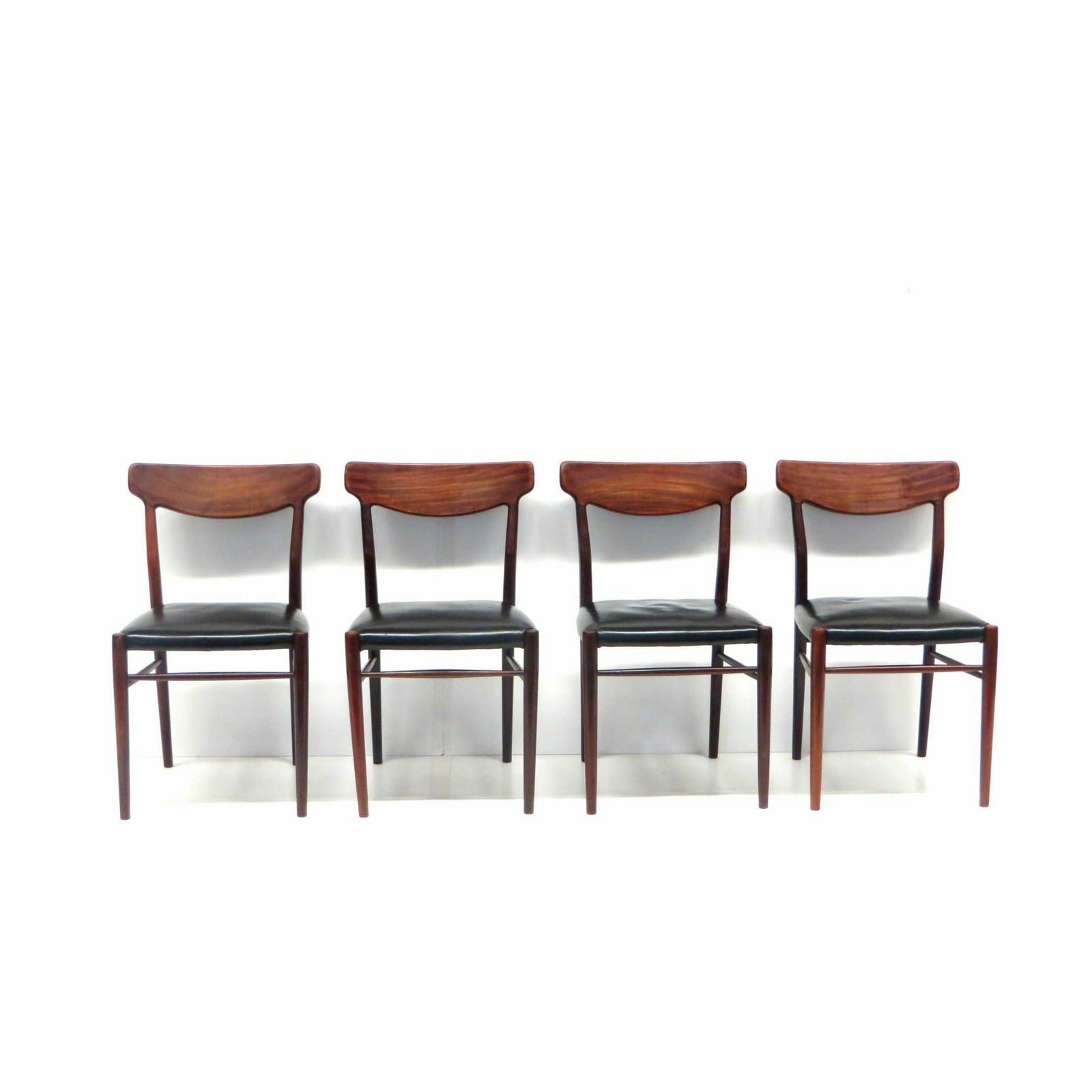 Set Of Four Danish Design Chairs By Harry østergaard From The 1960s photo vintage