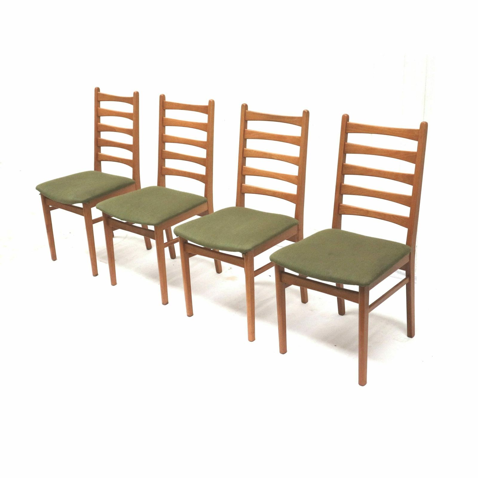 Set Of 4 Dining Room Chairs Made In The 1960s photo vinterior