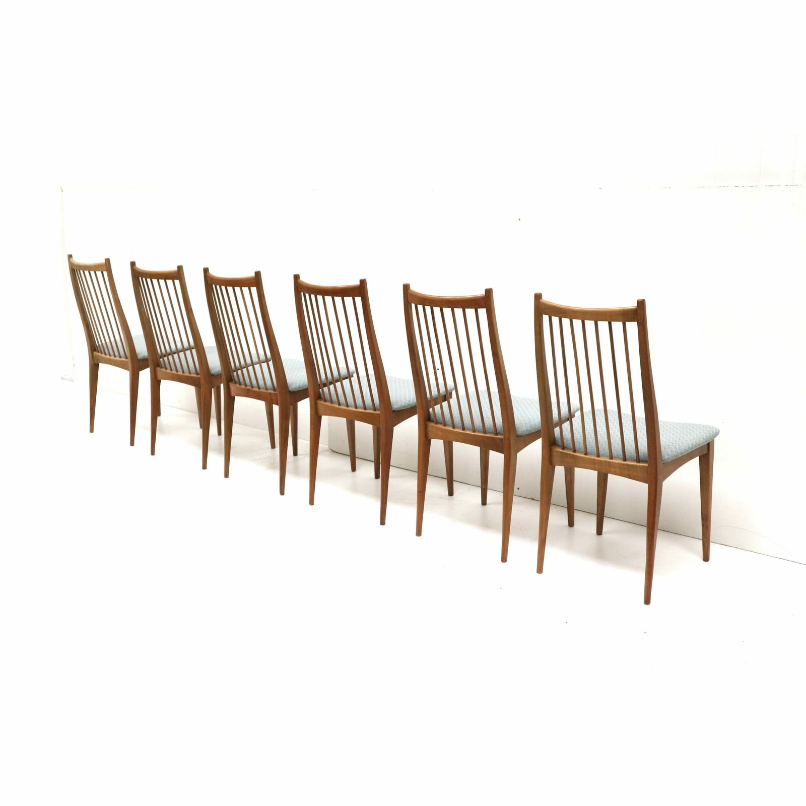 Set Of 6 Dining Room Chairs / Bar Chairs From The 1960s photo vinterior