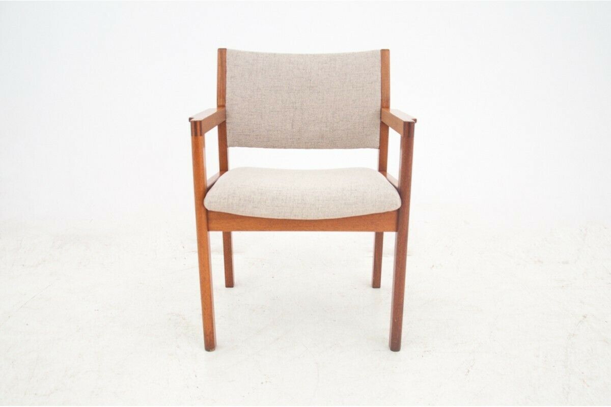 Armchair, Danish Design, 1960s. After Renovation. photo for sale