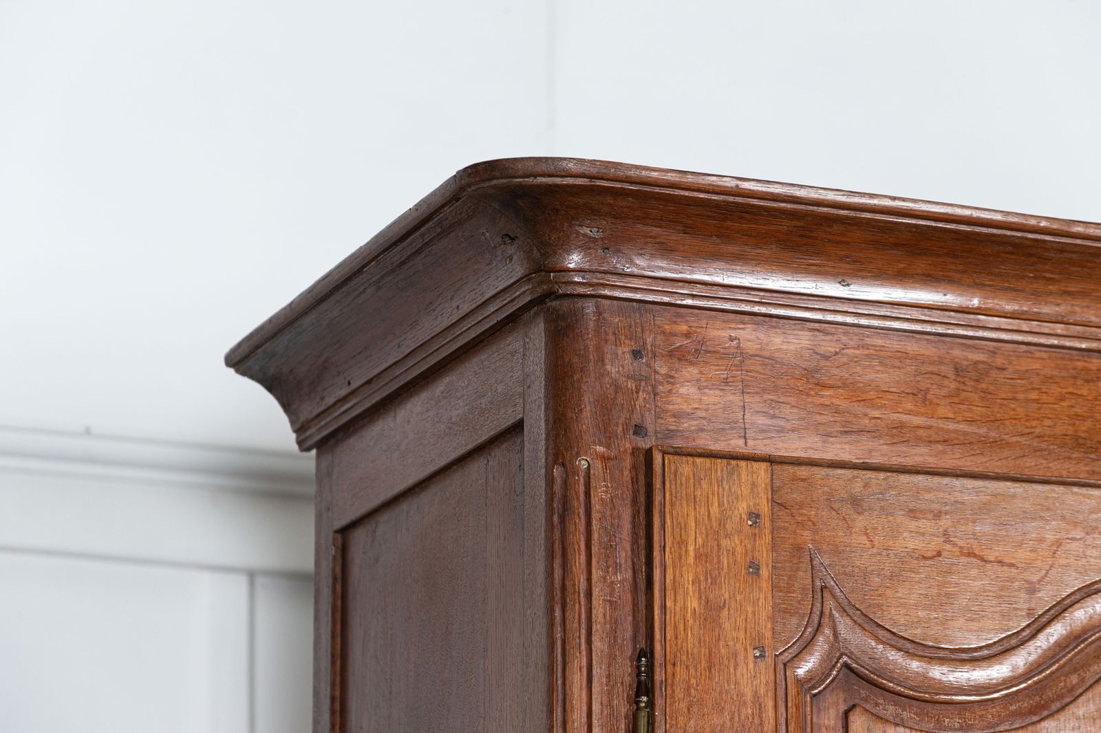 photo furniture Large French 19thc Oak Buffet Deux Corps