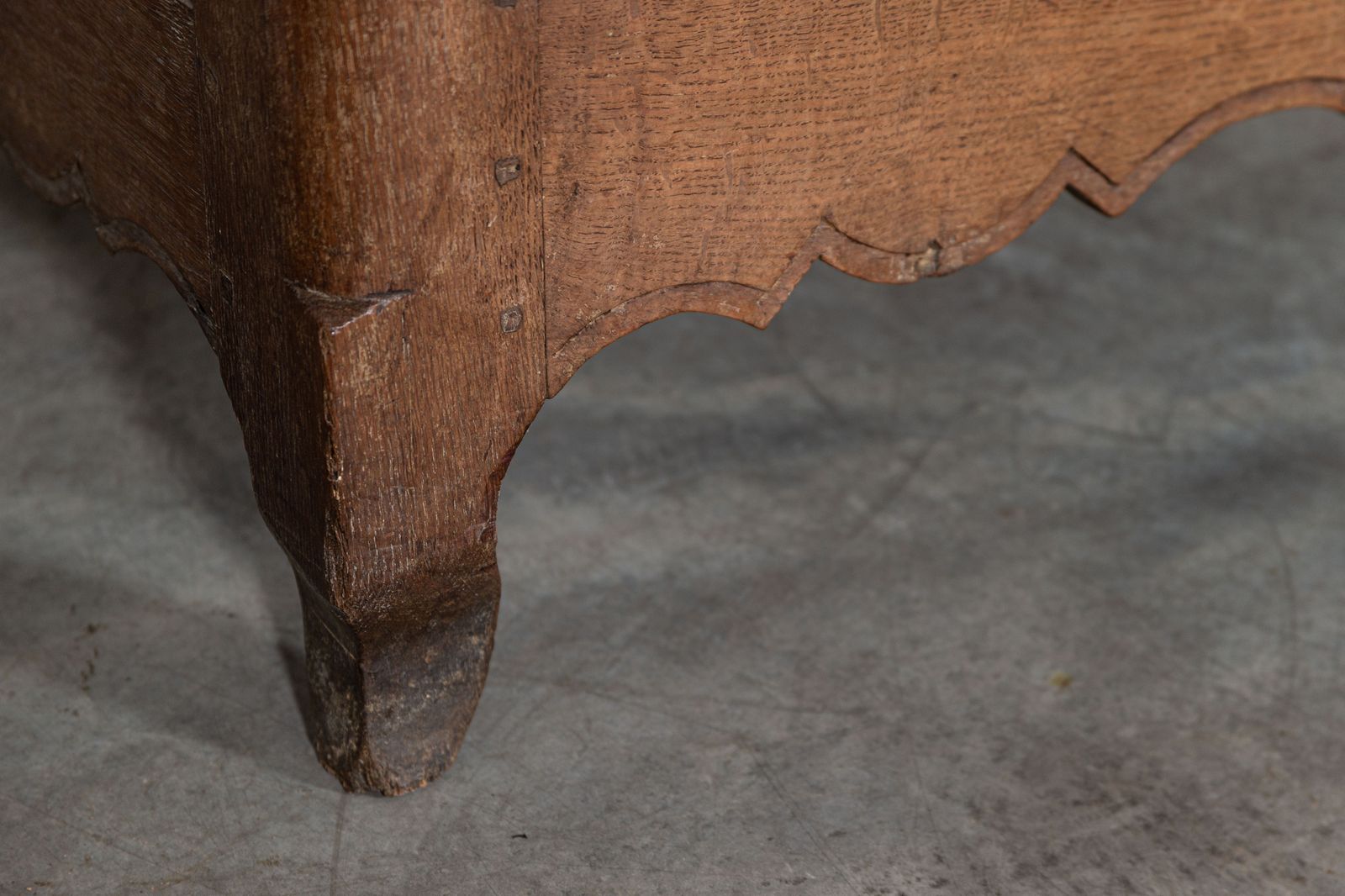 photo buy Large French 19thc Oak Buffet Deux Corps