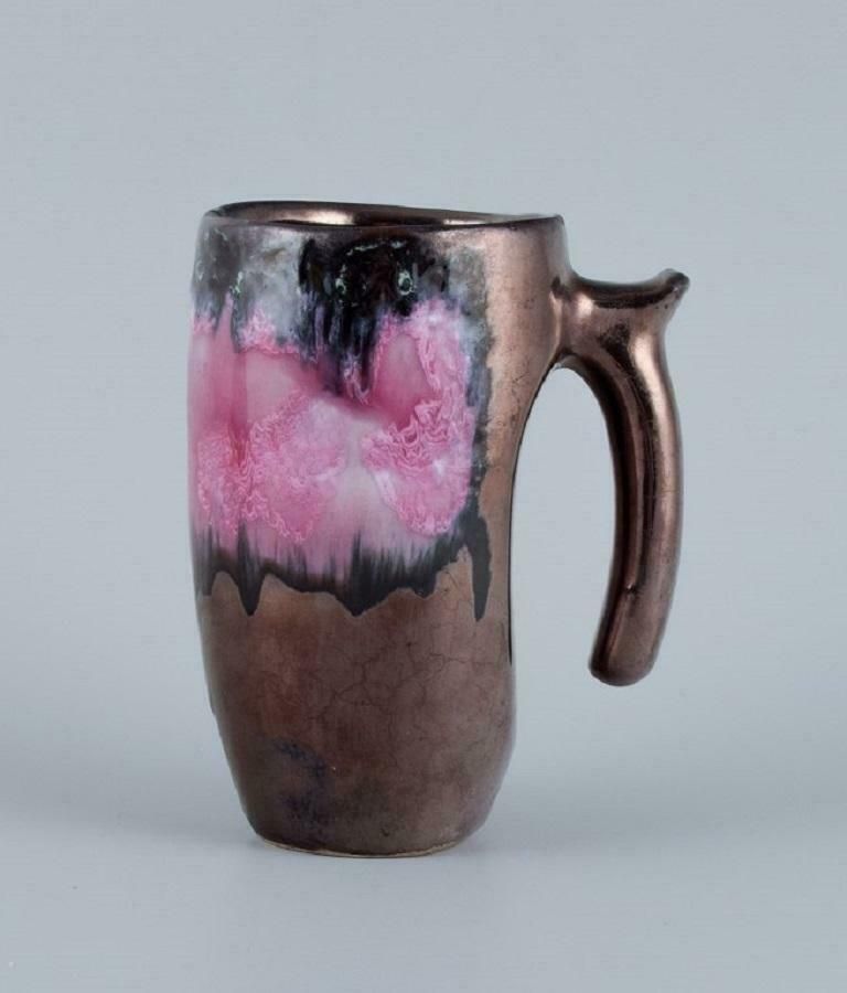 Vallauris, France, Coffee Pot, Lidded Bowl And A Coffee Mug photo 334.0
