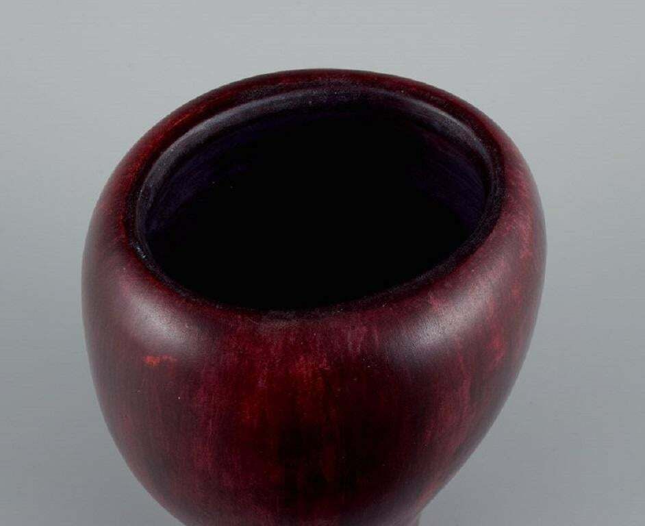 Maxime Fillon, French Ceramist, Unique Ceramic Vase, Circa 1970 photo 501.0
