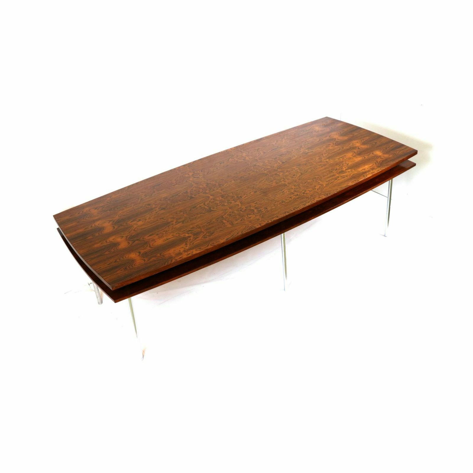 Large Vintage Rosewood Conference Table / Dining Table Made In The 60s