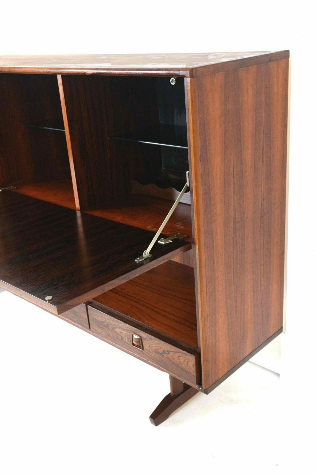 Vintage Rosewood Sideboard Highboard From Topform Made In The 60s photo for sale