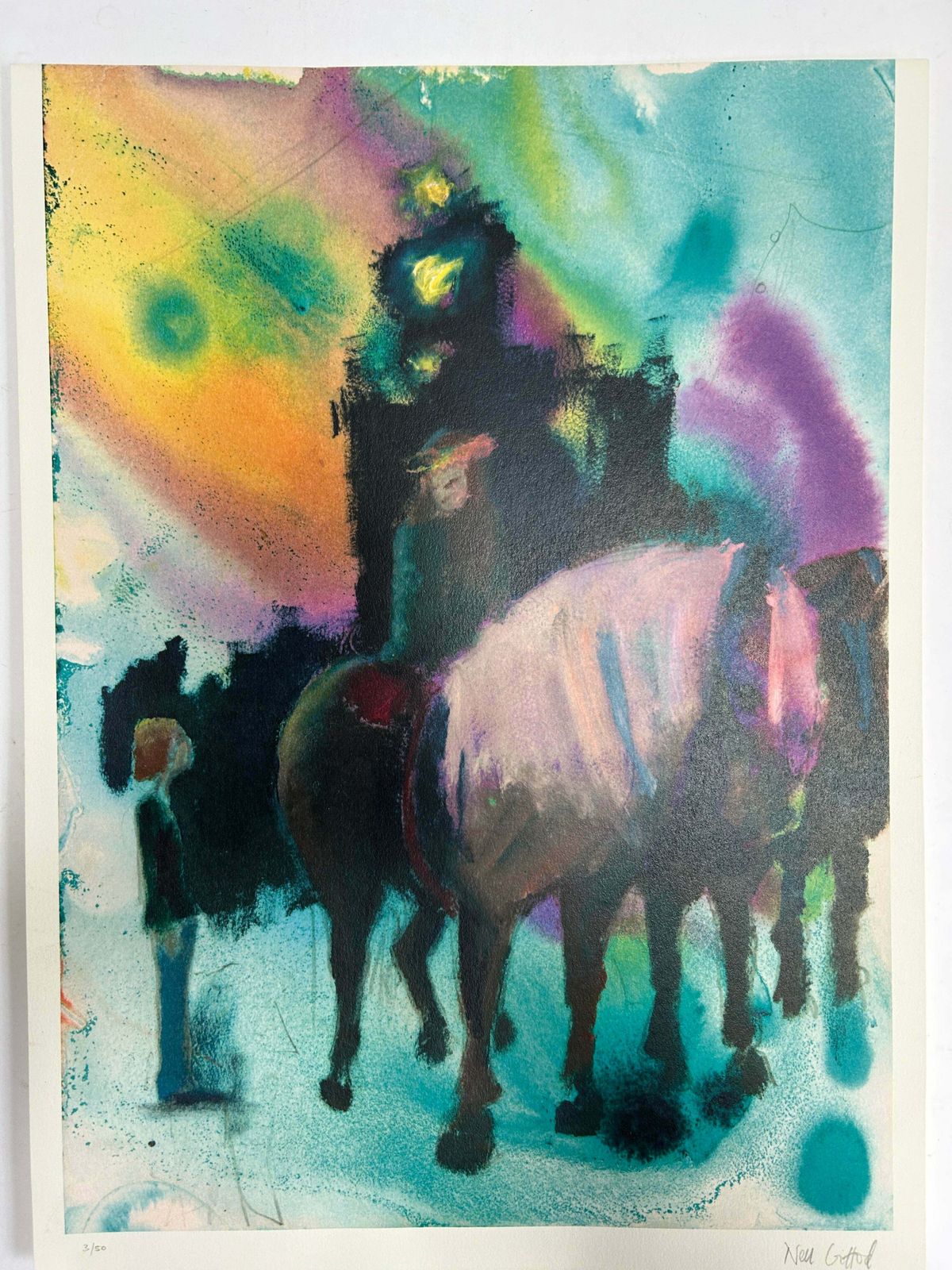 A Whimsical Watercolour From The Late Nell Gifford 1973 2019