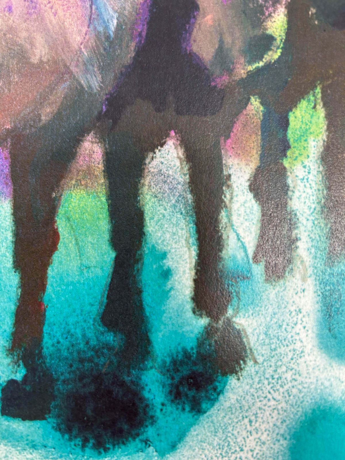 A Whimsical Watercolour From The Late Nell Gifford 1973 2019 photo Art