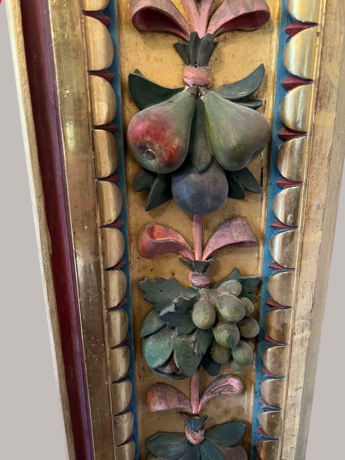 Impressive Neo Baroque Italian Ceiling Frame, Florence, 1910 photo vintage