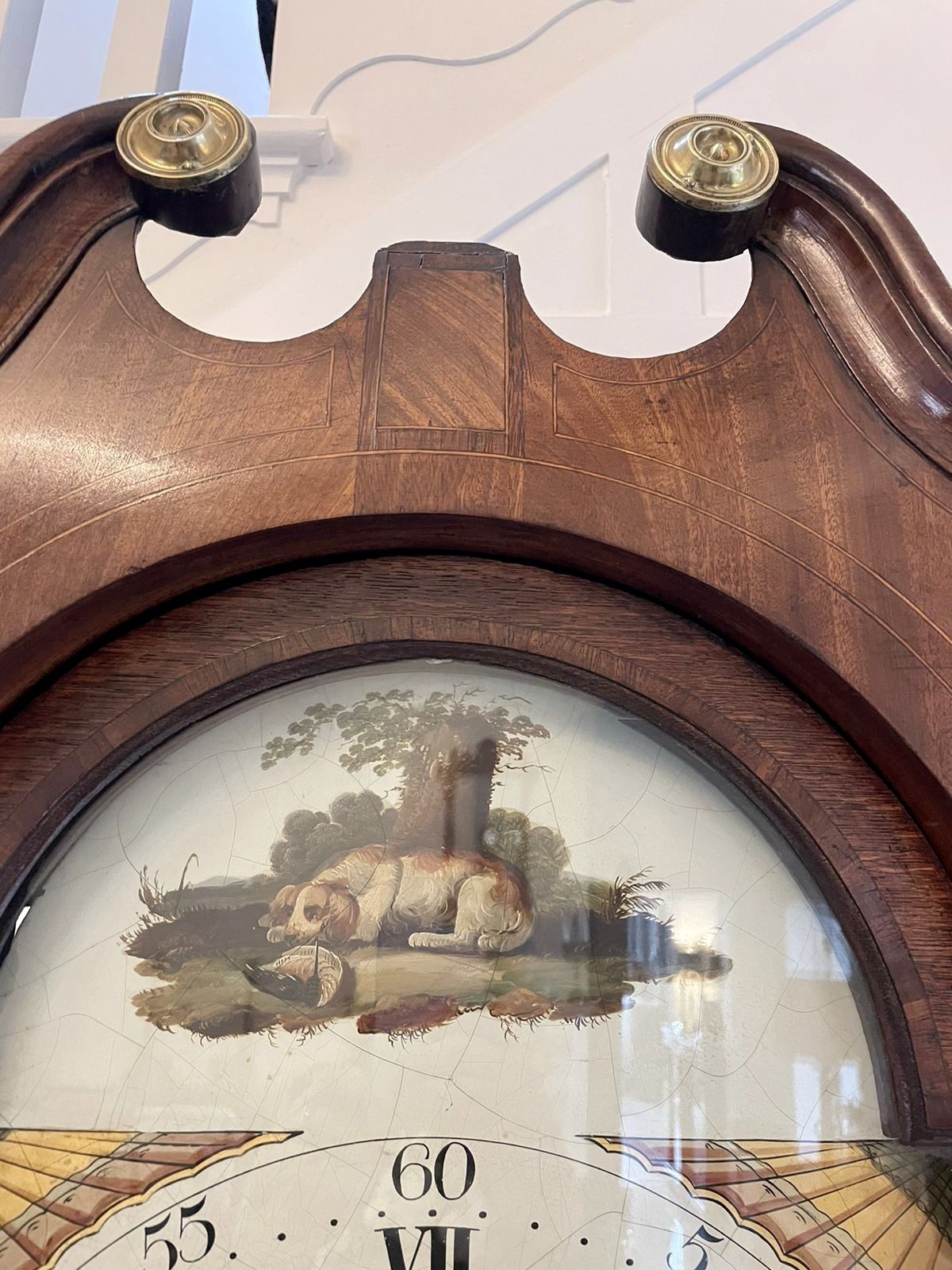 Home Decor Antique George III Quality 8 Day Oak Longcase Clock By Walker Of Nantwich photo