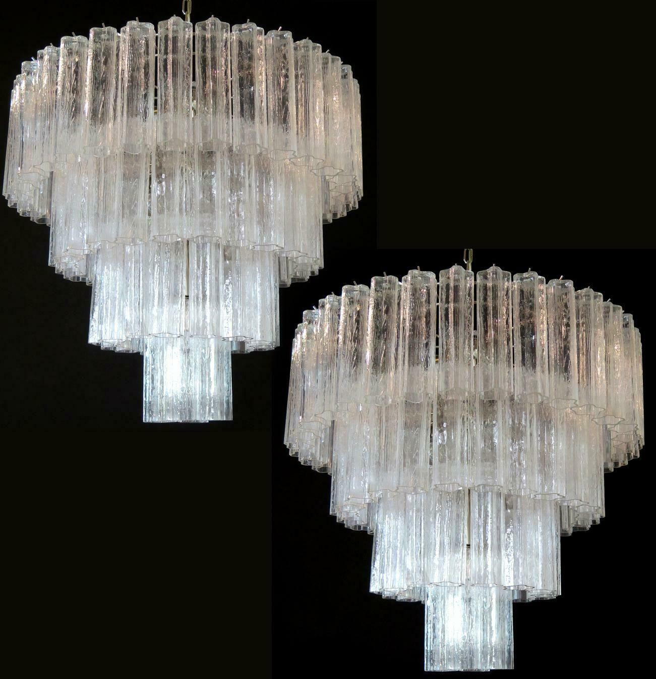 Murano Glass Chandelier In The Of Style Toni Zuccheri For Venini photo for sale
