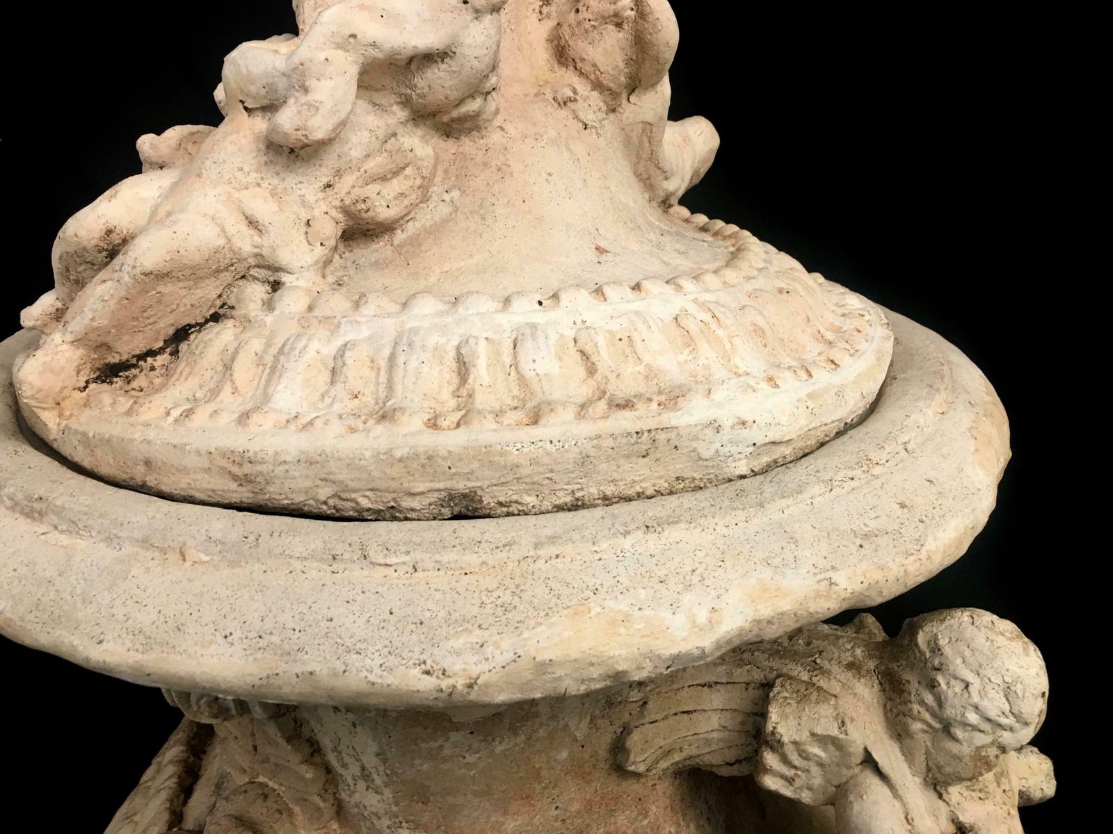 Pair Of Old Italian Stone Garden Vases. Florence, Late Of 18th Century photo 9692.0