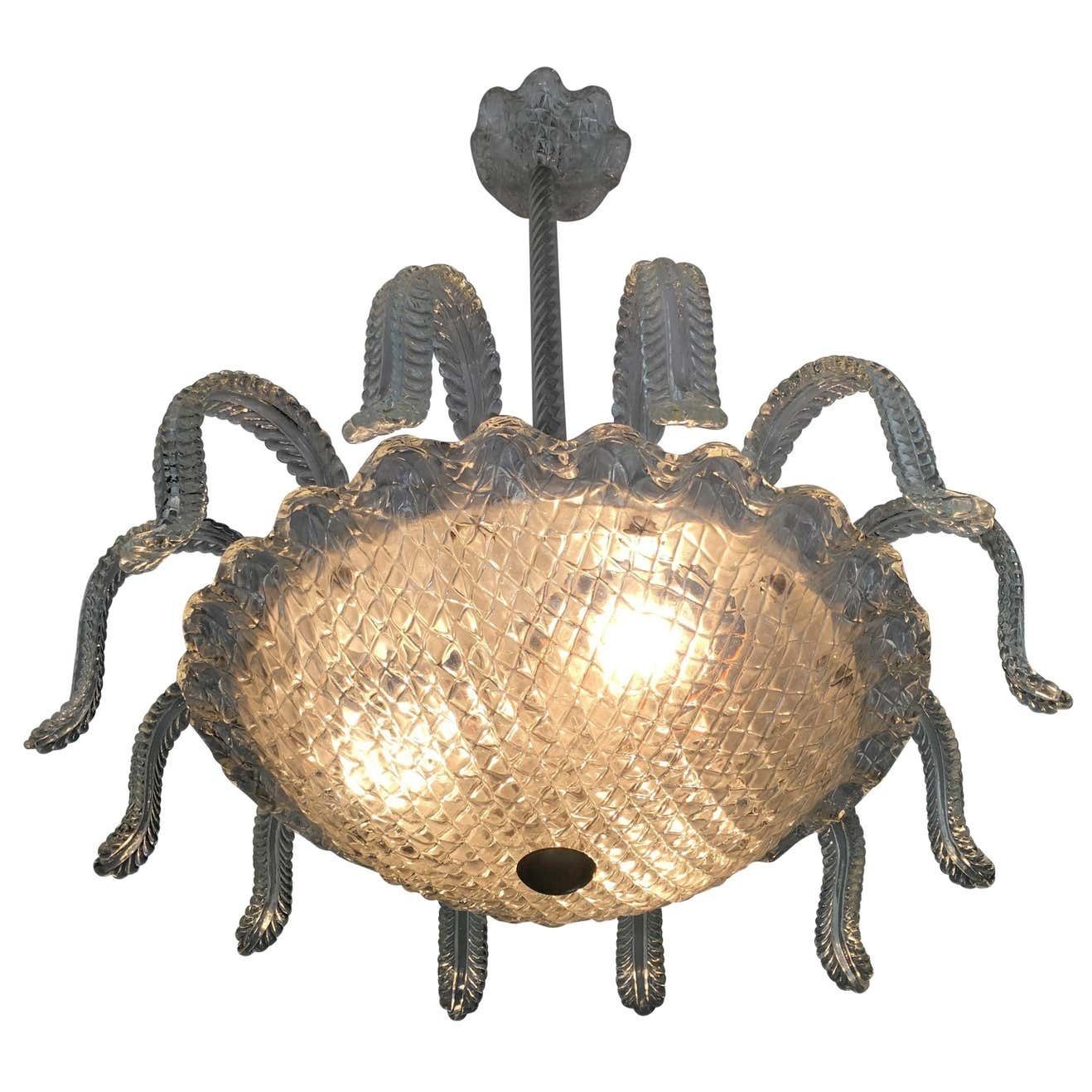 Medusa By Barovier & Toso, Murano, 1950s