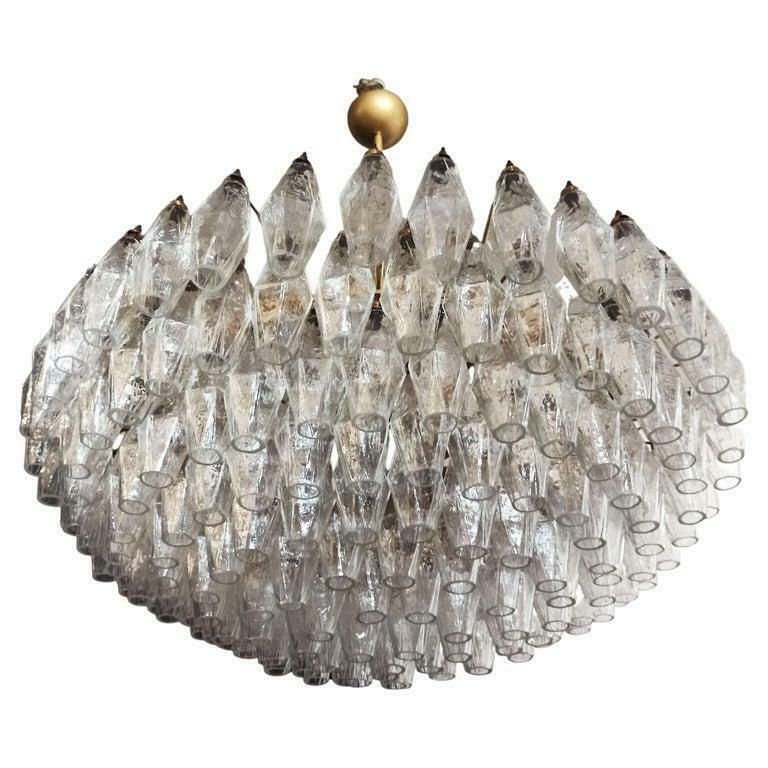Pair Of Poliedri Chandeliers, Murano photo 4476.0