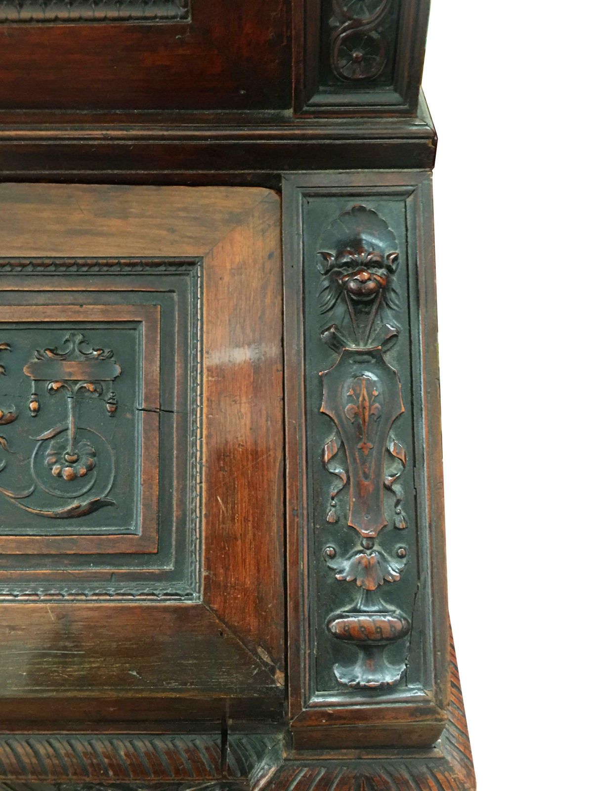 Majestic Italian Desk  Circa 1820 photo vinterior
