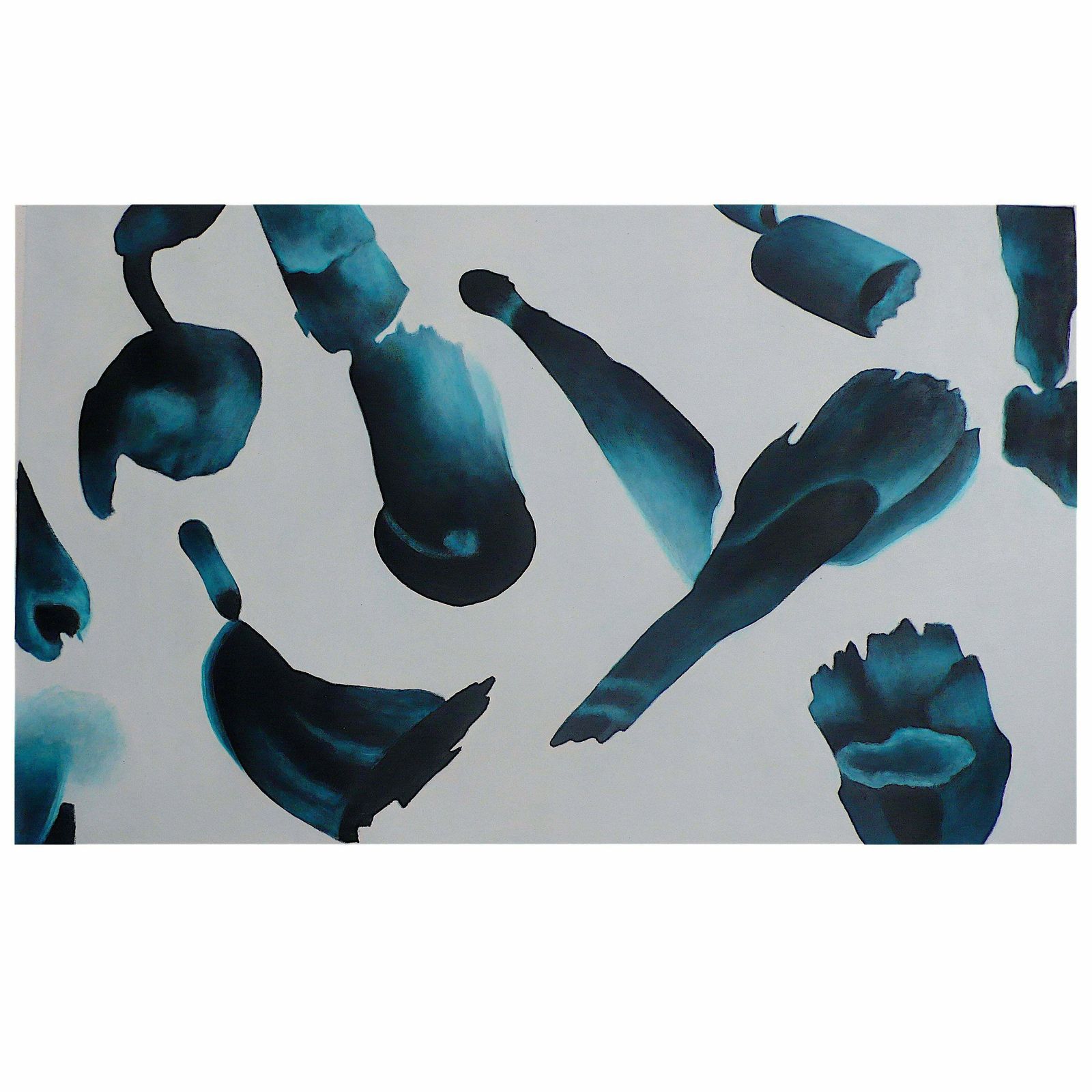 "Heavenly Body Lxxi" By Taeko Mima Oil On Canvas Painting, 2001