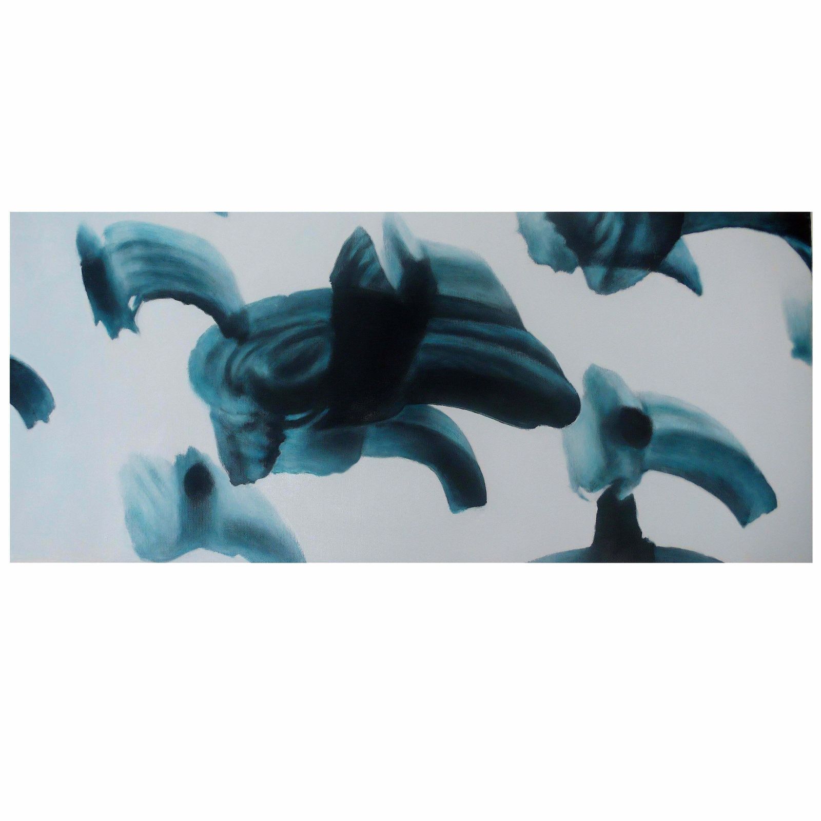 "Heavenly Body Xlix" By Taeko Mima Oil On Canvas Painting, 1988