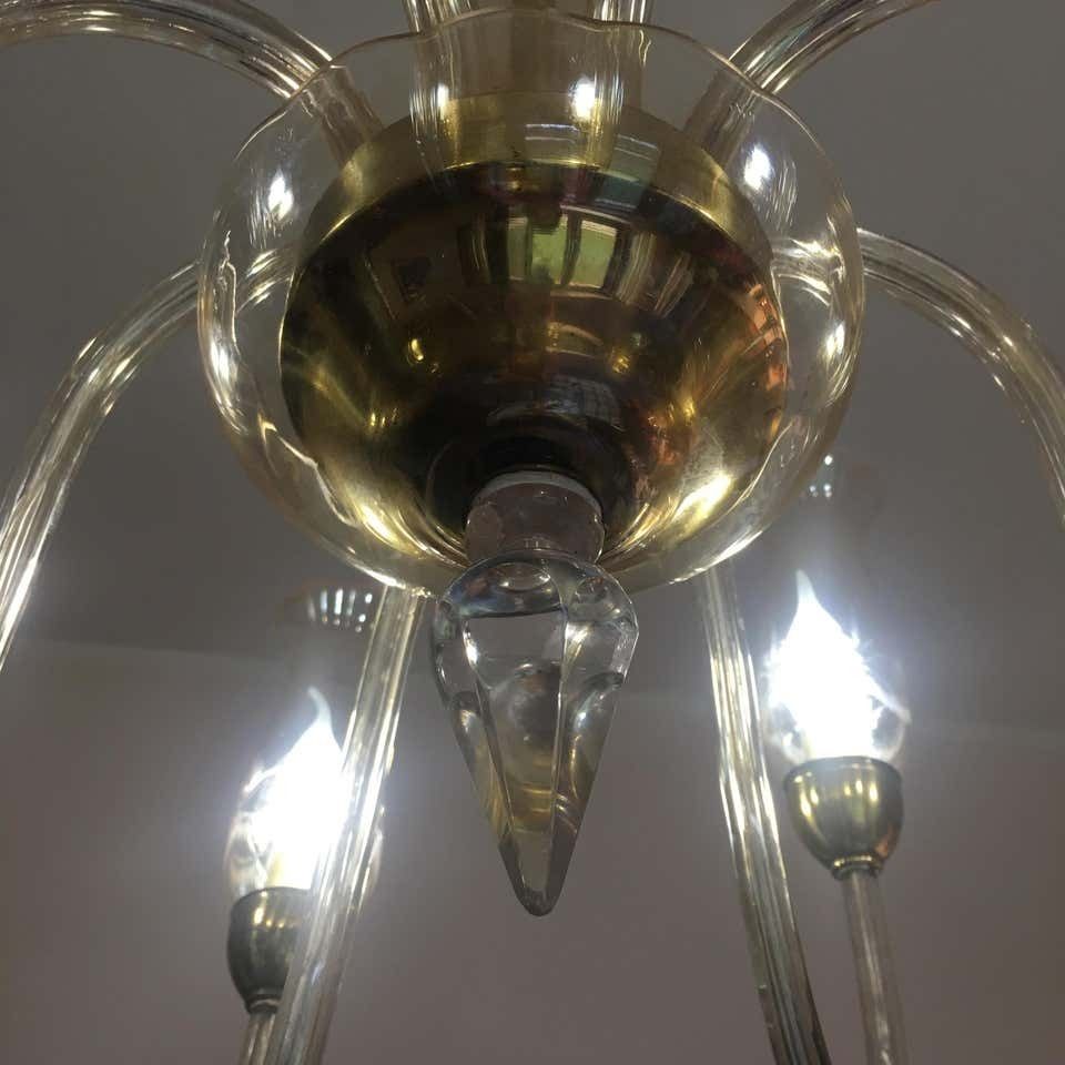 photo furniture Italian De Majo Chandelier, Murano, 1990