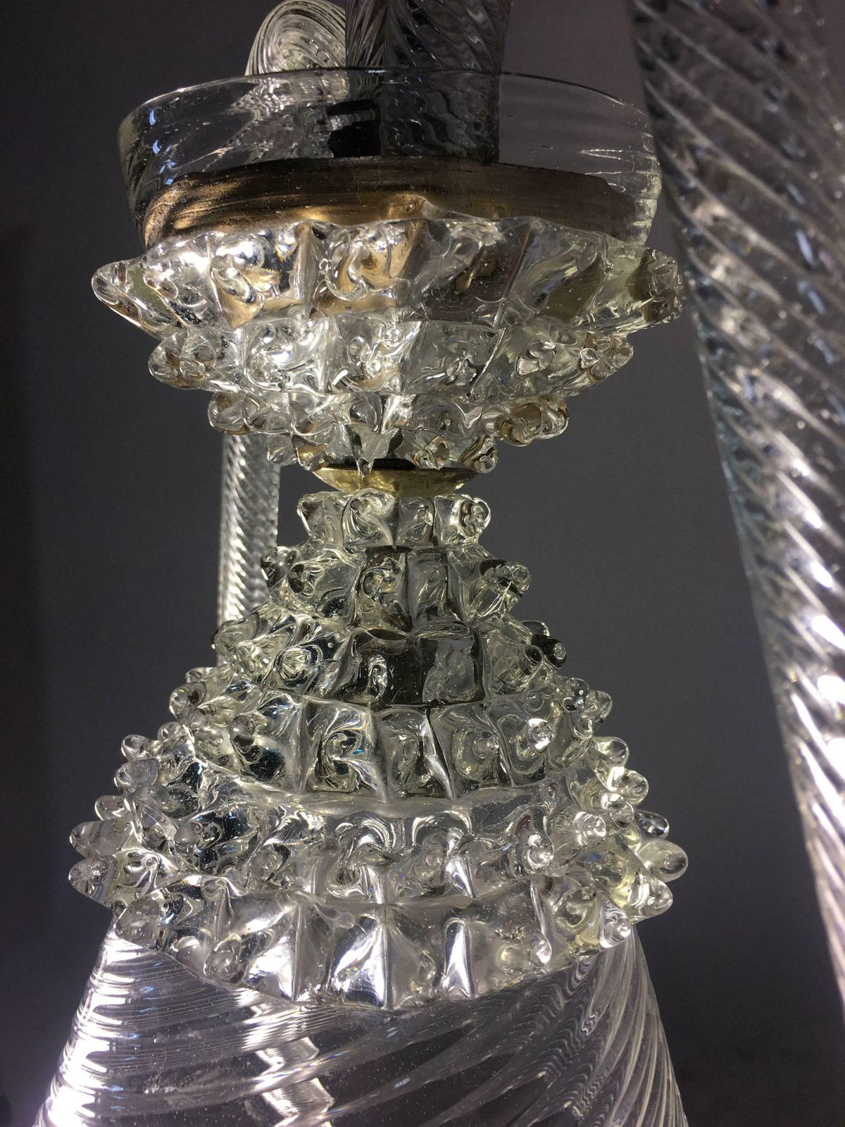 2423.0 Italian Chandelier By Barovier And Toso  Murano  1950 photo