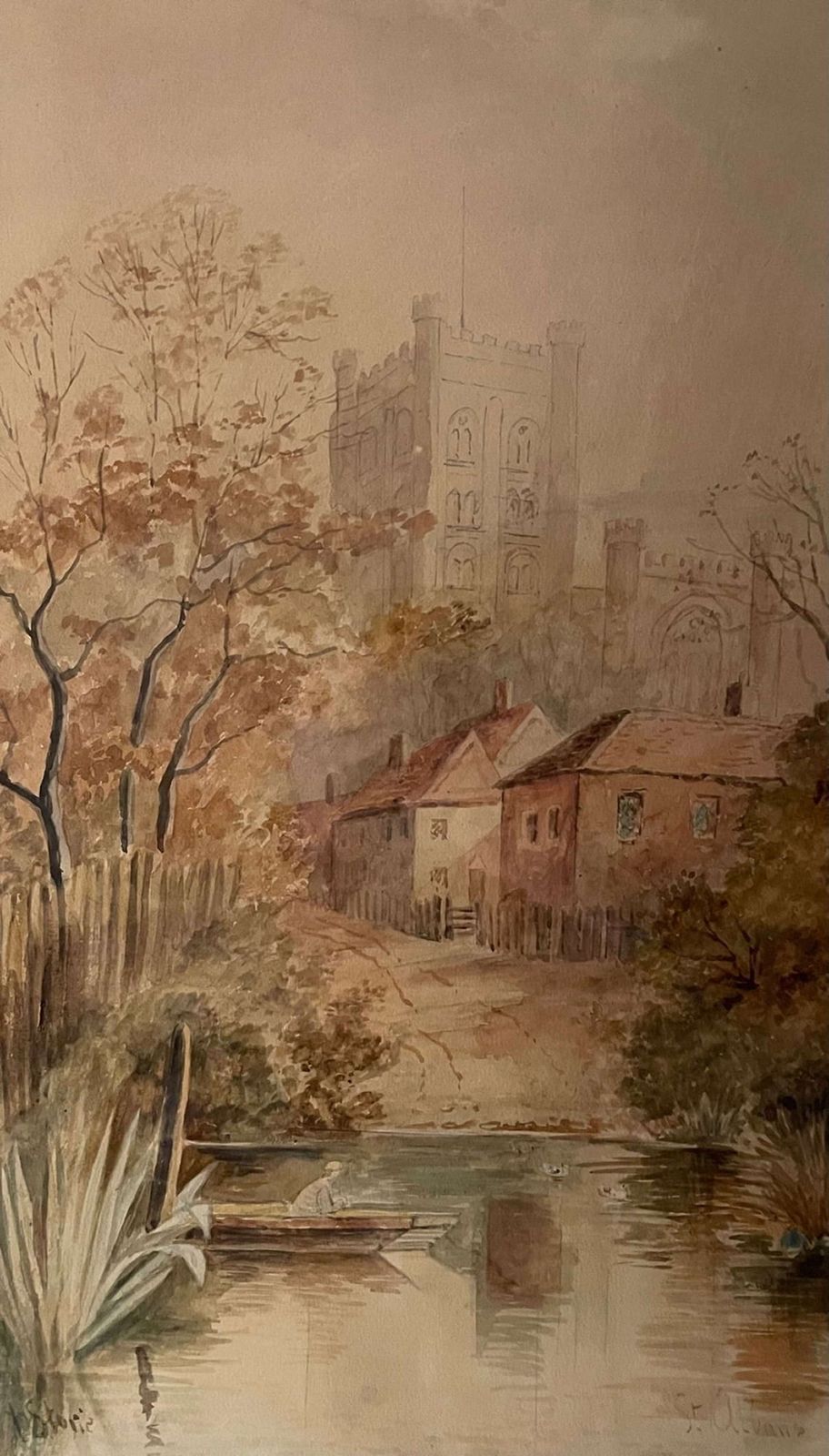 Andrew Storie   Pair Of Watercolours photo 745.0