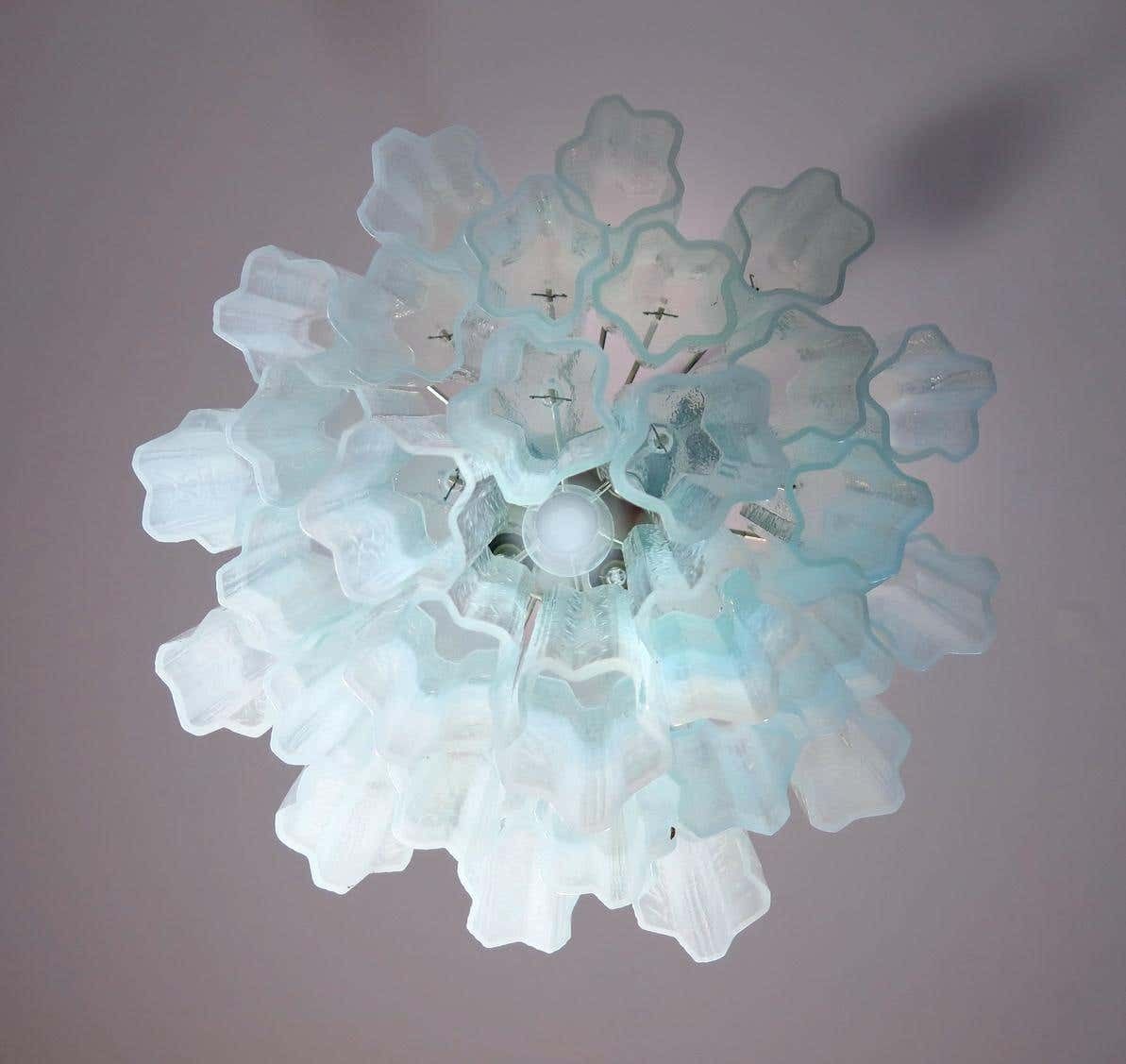 Pair Of 30 Tronchi Chandelier In Toni Zuccheri Style For Venini  Murano photo Lighting