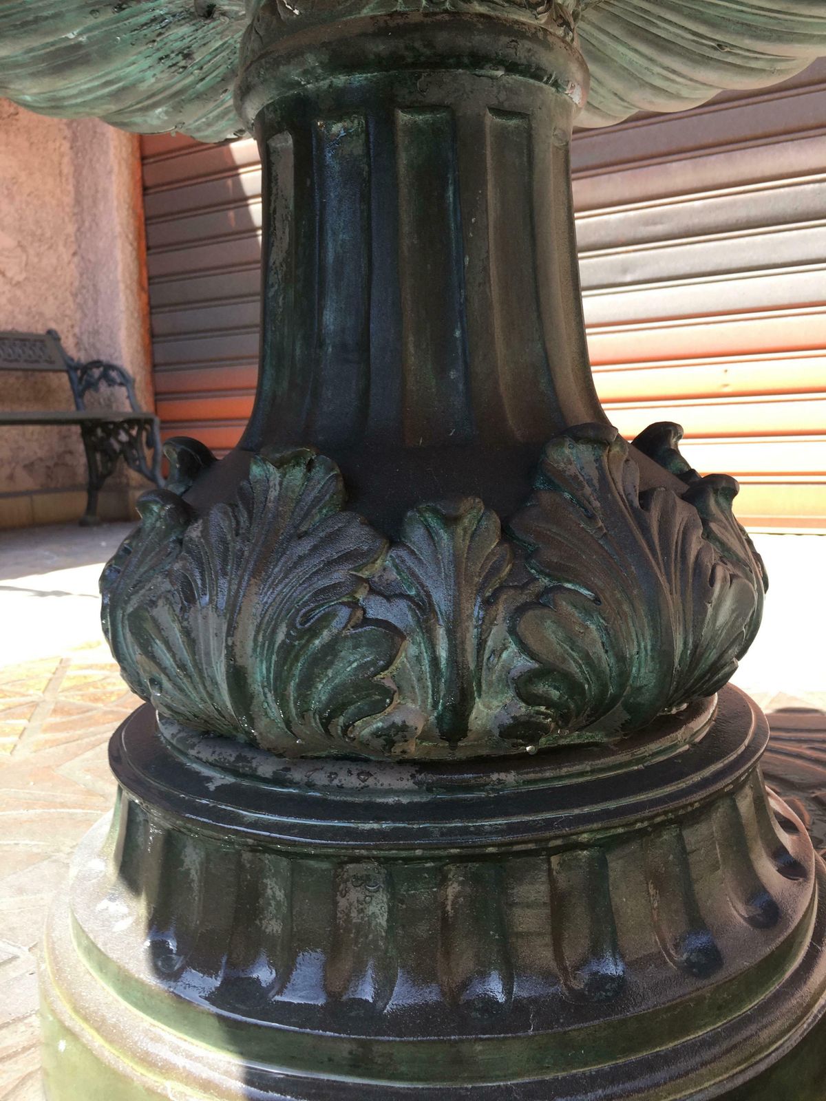 photo furniture Italian Bronze Fountain, 1970s