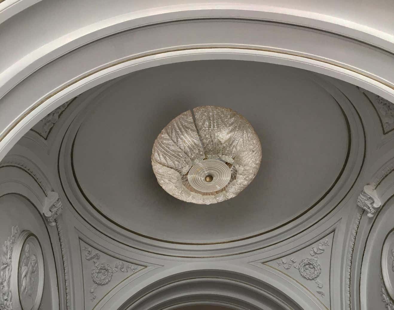 Barovier & Toso Ceiling Light, Murano, 1950 photo 2907.0