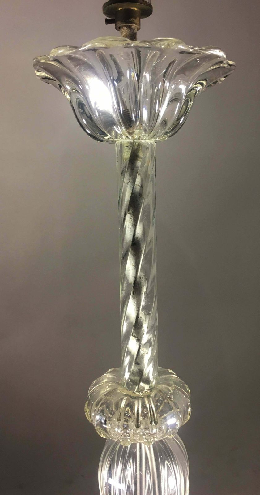 Liberty Chandelier By Ercole Barovier, Murano, 1940s photo buy