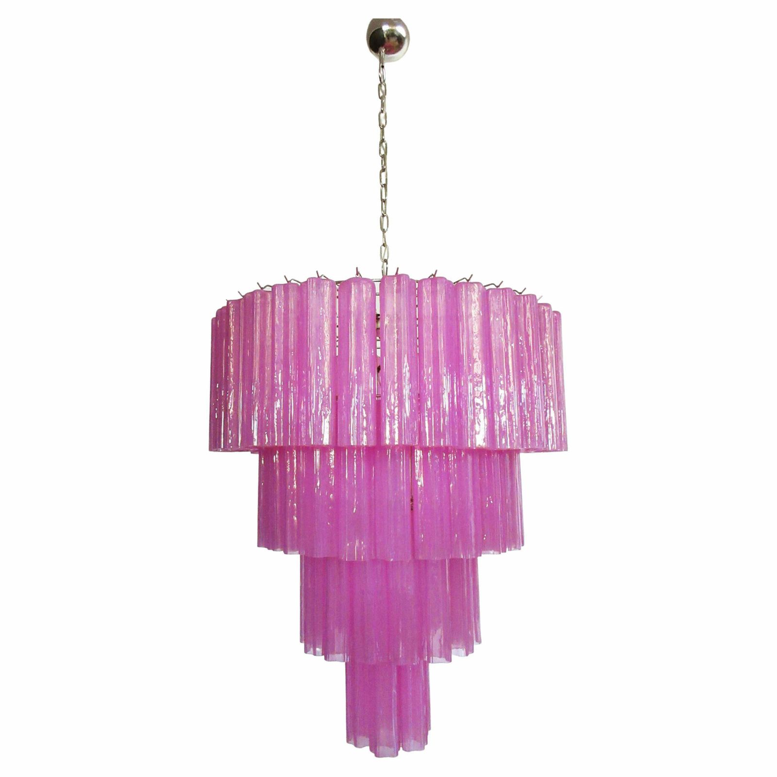 photo furniture Amazing Pair Of 78 Tronchi Chandeliers Style Toni Zuccheri For Venini, Murano