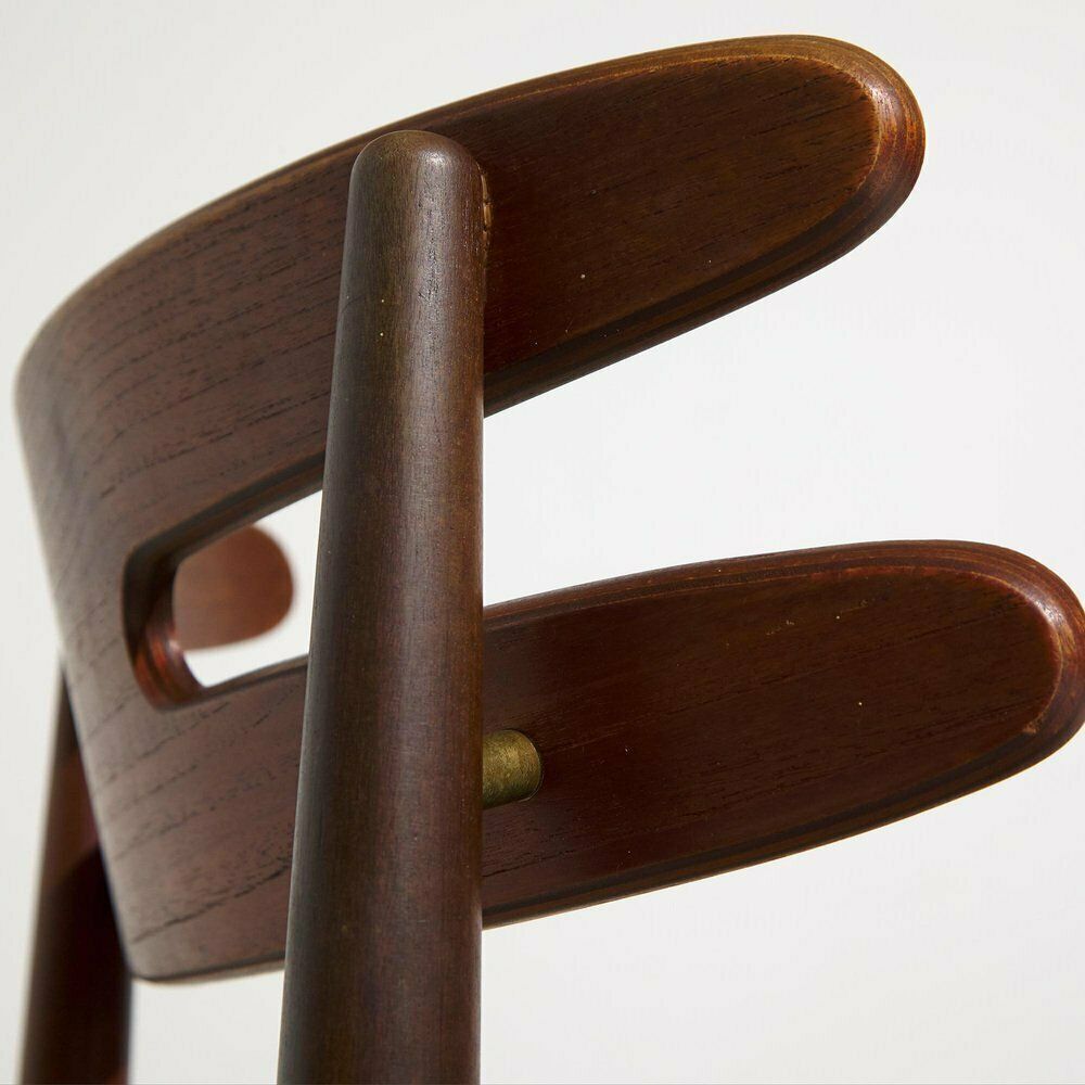 Furniture Model 178 Teak Dining Chairs By Johannes Andersen For Bramin, 1960 Set Of 6 photo
