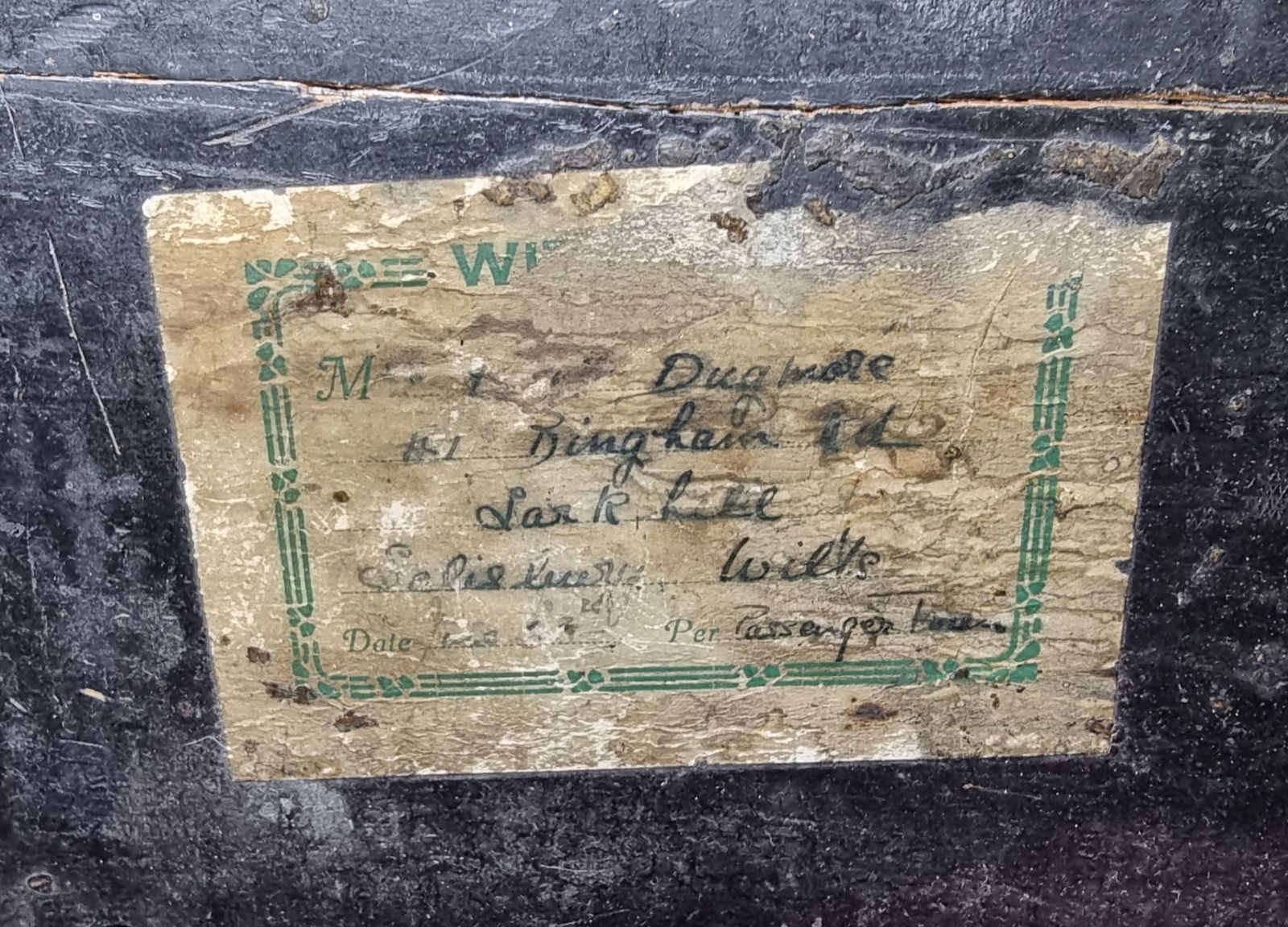 photo for sale 1930s Cabin Box From The Ss Tuscania With Original Labels