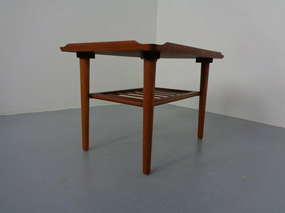 photo for sale Teak Coffee Table By Holger Georg Jensen For Kubus, Denmark, 1960s