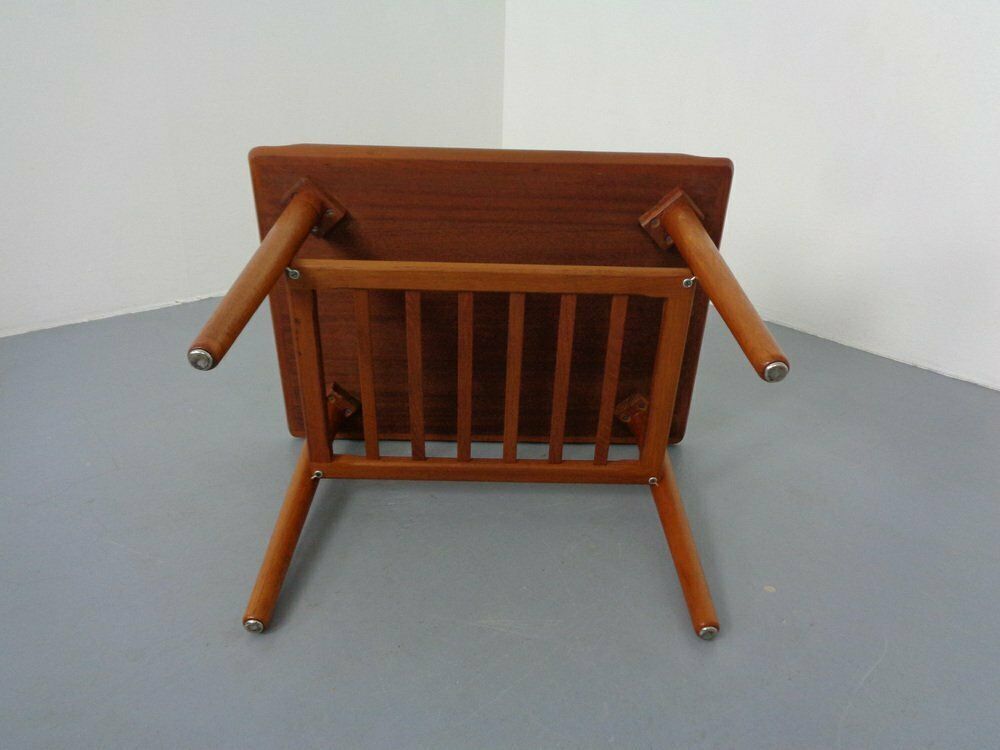 photo vinterior Teak Coffee Table By Holger Georg Jensen For Kubus, Denmark, 1960s