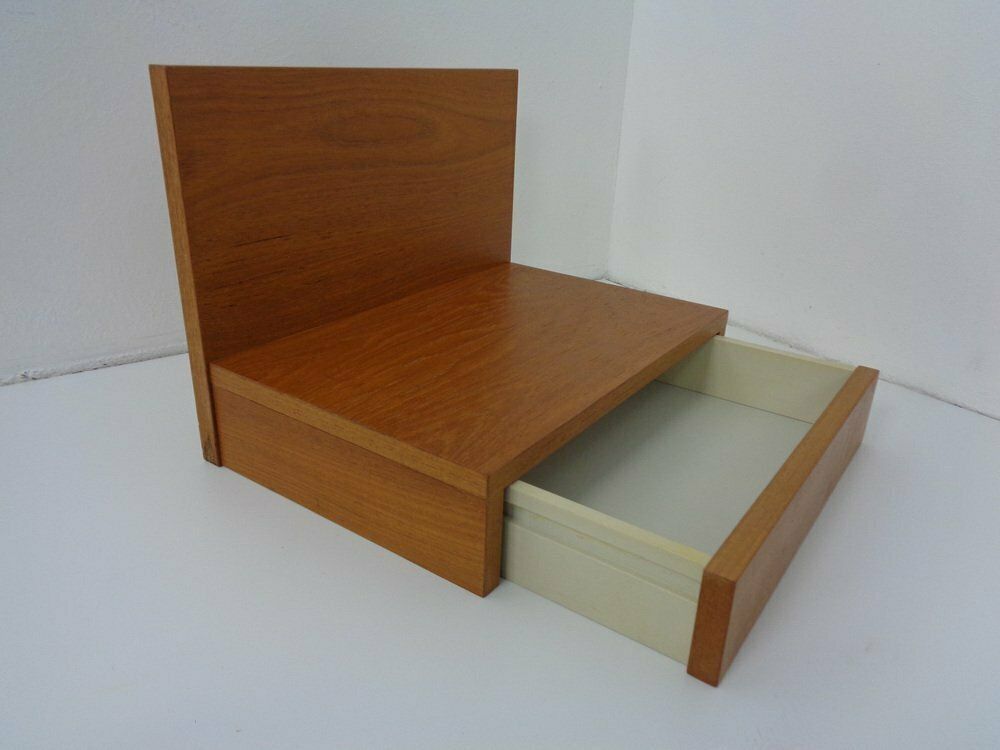 615.0 Teak Consoles With Drawers, 1960s, Set Of 2 photo