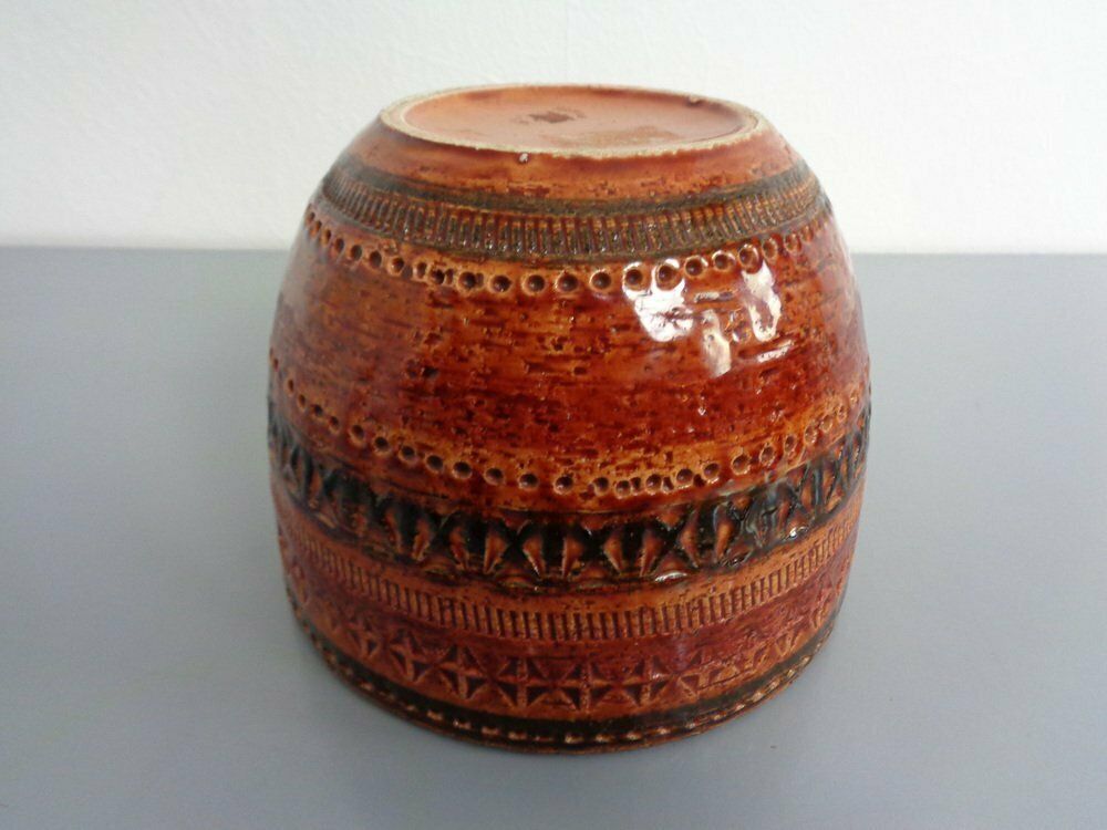 Italian Ceramic Cachepot By Aldo Londi For Bitossi, 1960s photo 171.0