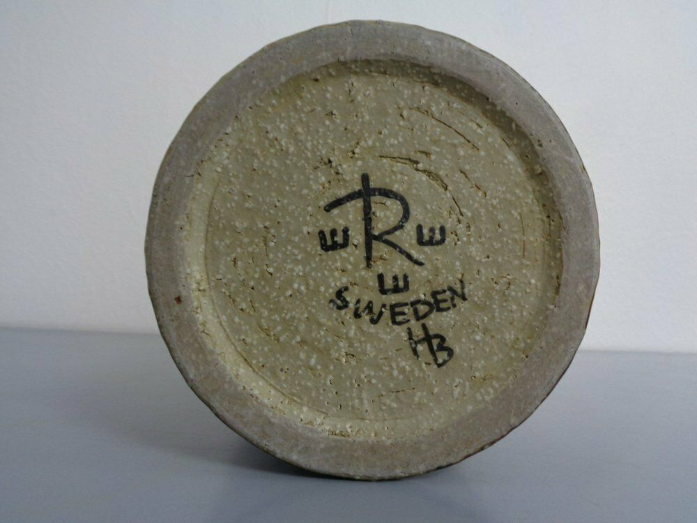 Swedish Faience Vase By Hertha Bengtsson For Rörstrand, 1960s photo buy