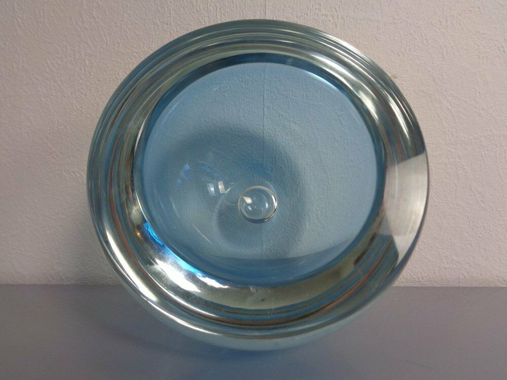 Large Sommerso Murano Glass Bowl By Flavio Poli, 1960s photo buy