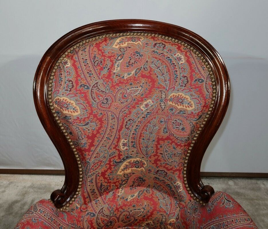 Small Mahogany Shepherdess In Louis XV Style, Napoleon III Period, Mid 19th Century photo 1586.2