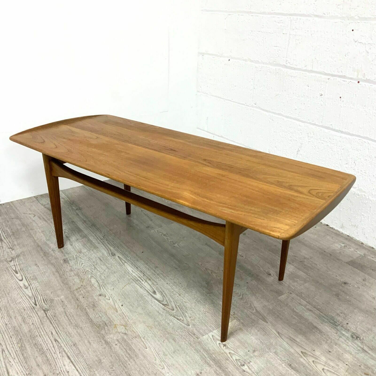 Danish Solid Teak Coffee Table By Edvard Kindt Larsen For France And Son photo Furniture