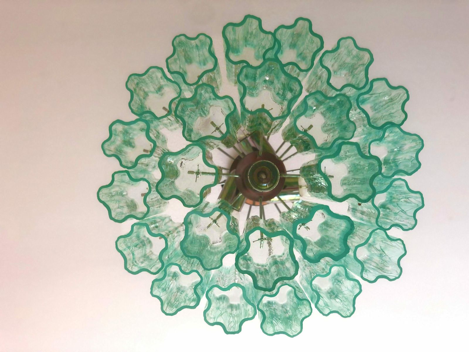 photo furniture Green Wather Tronchi Murano Glass Chandelier D50