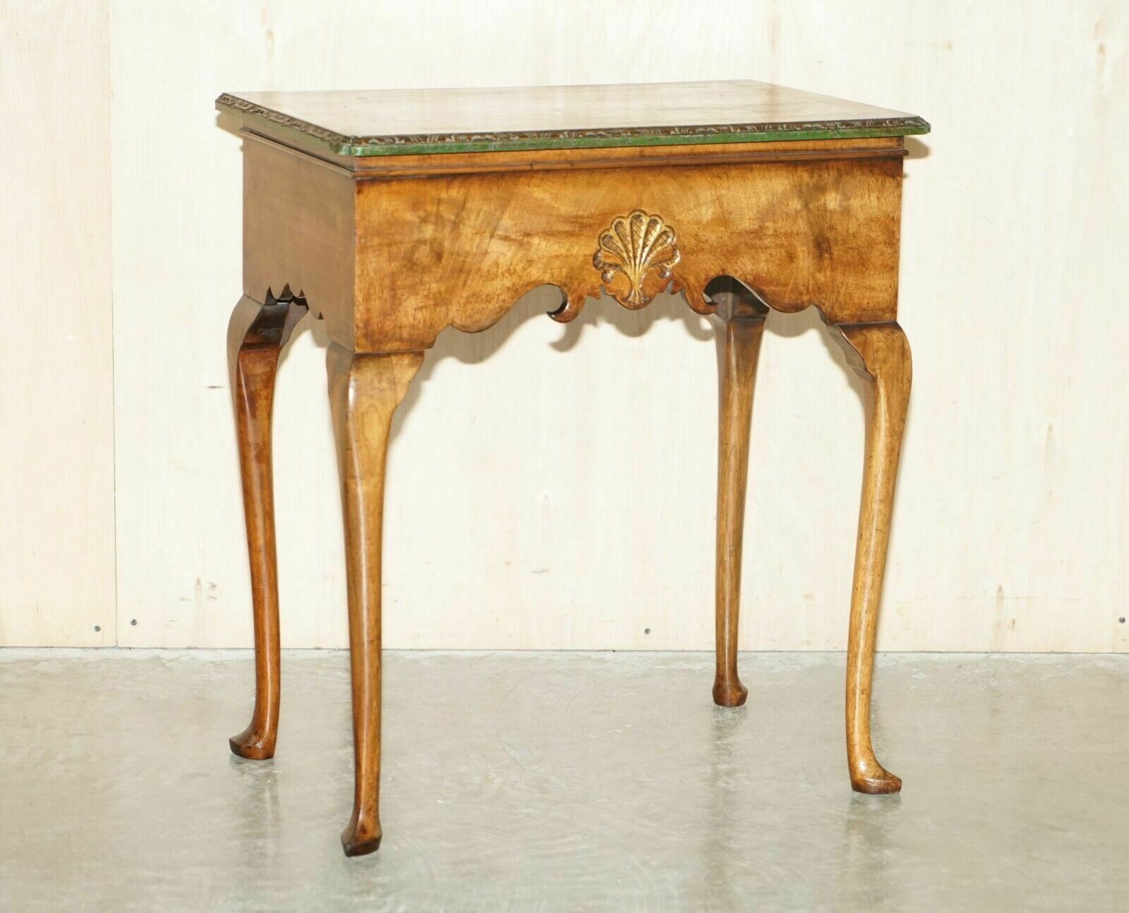Fine Antique Victorian Chinese Chinoiserie Hand Painted Side End Lamp Wine Table photo furniture