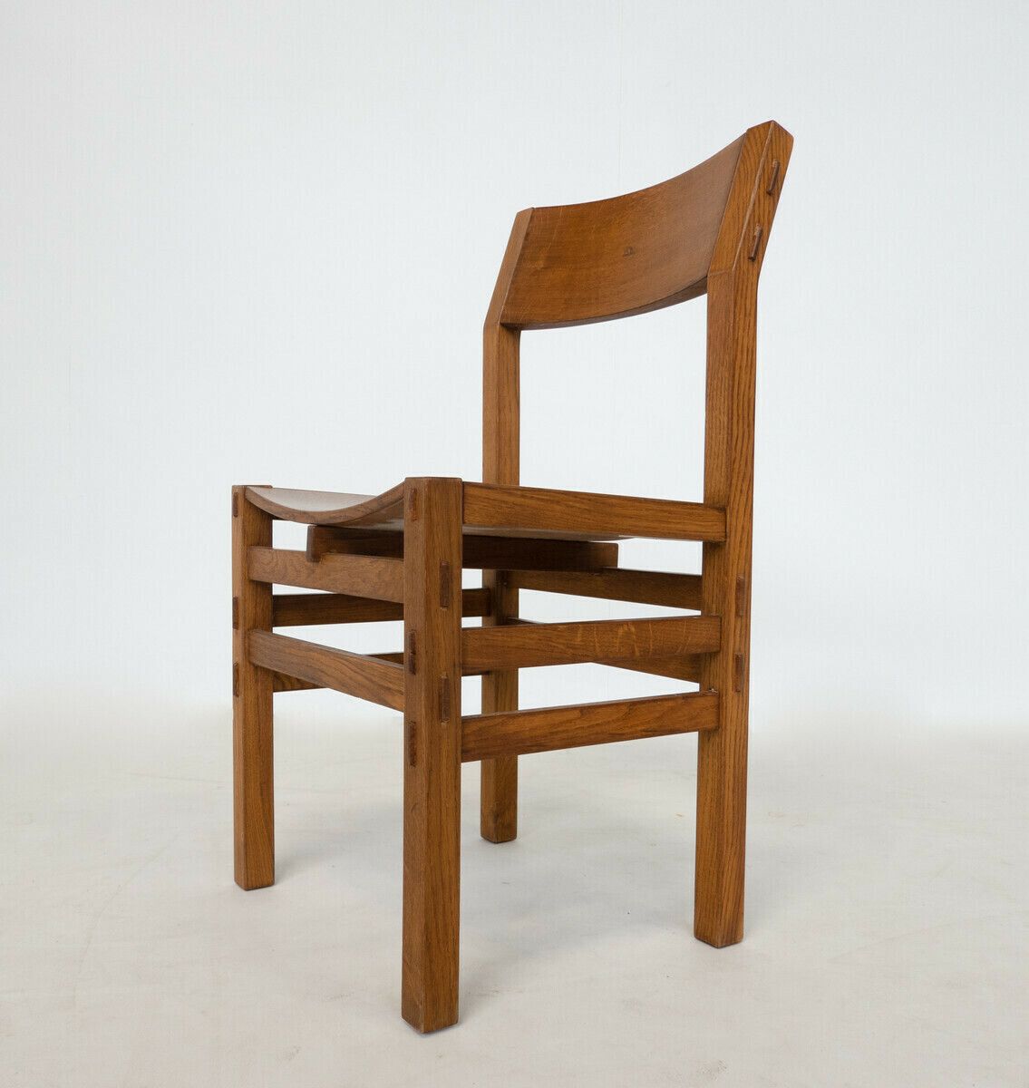 Set Of 6 Italian Dining Chairs By Giuseppe Rivadossi photo Furniture