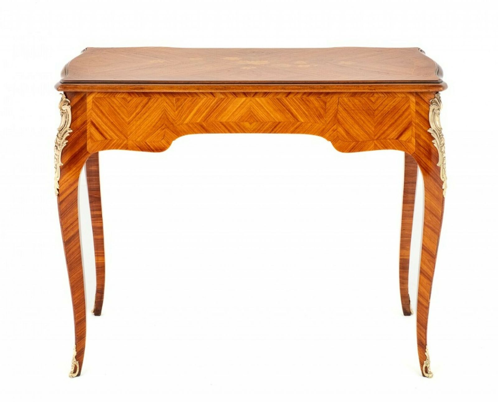 Furniture French Bureau Plat Desk Kingwood Antiques photo