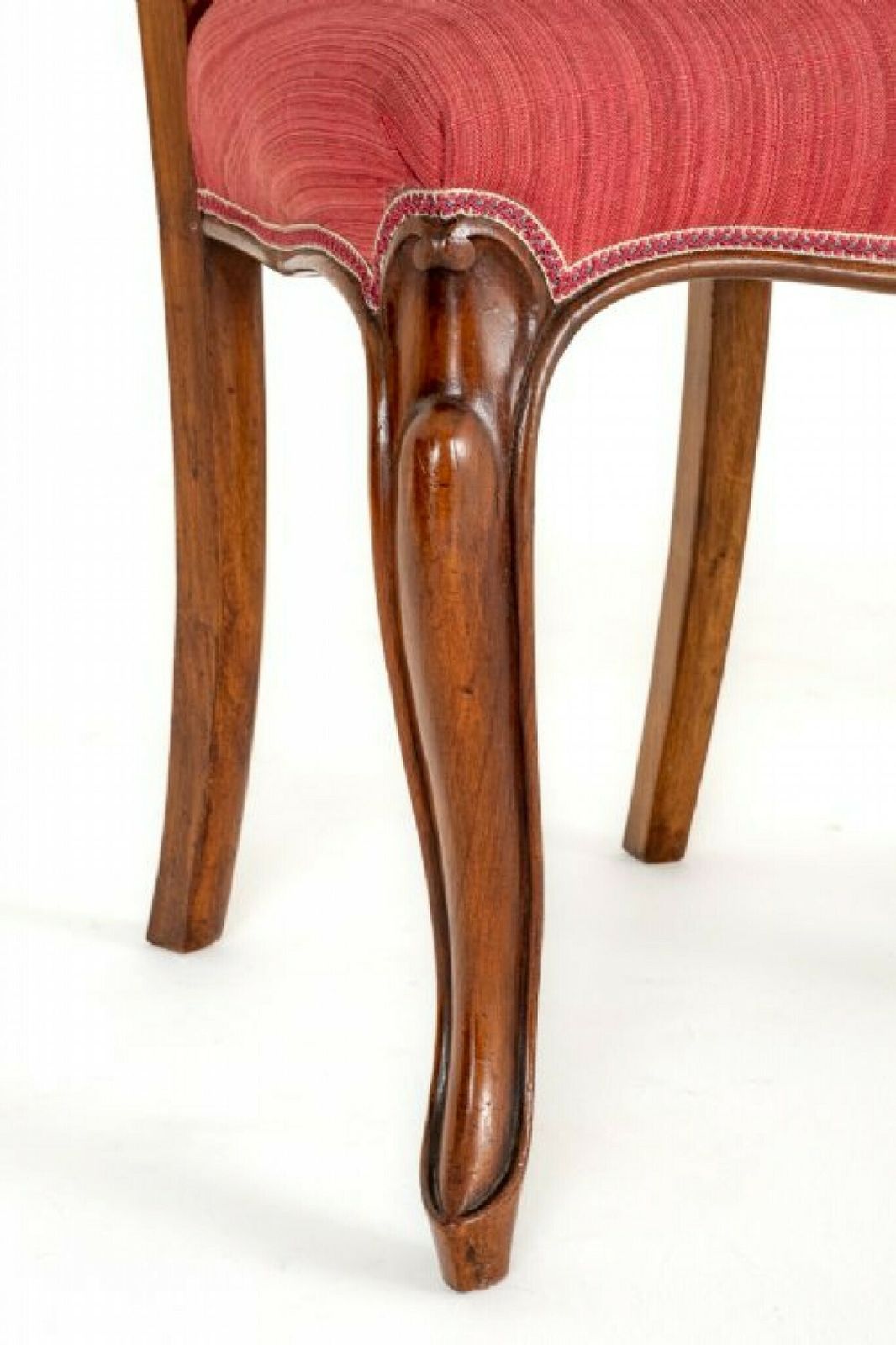 Pair Victorian Chairs Walnut Balloon Back 1860 photo furniture